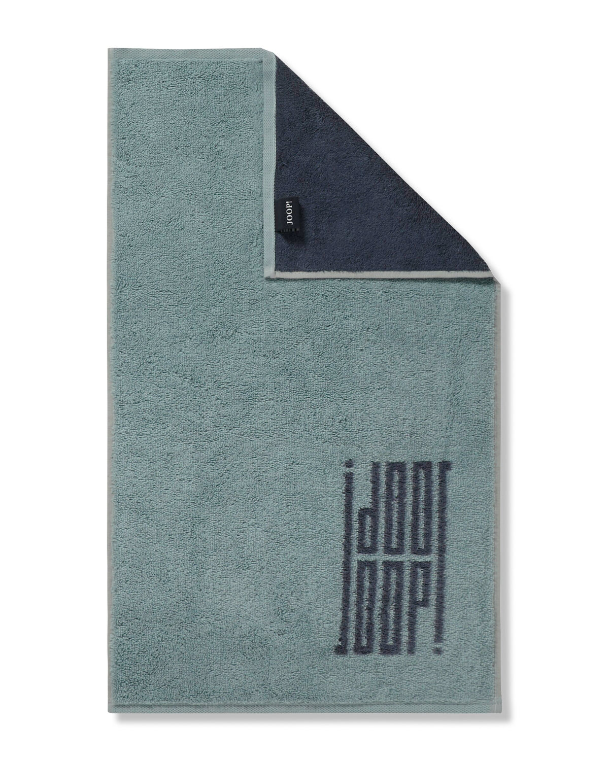 JOOP! BARS DOUBLEFACE Gästetuch 30x50 cm, Aqua