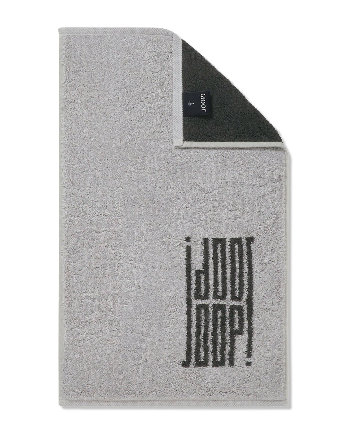 JOOP! BARS DOUBLEFACE Gästetuch 30x50 cm, Platin