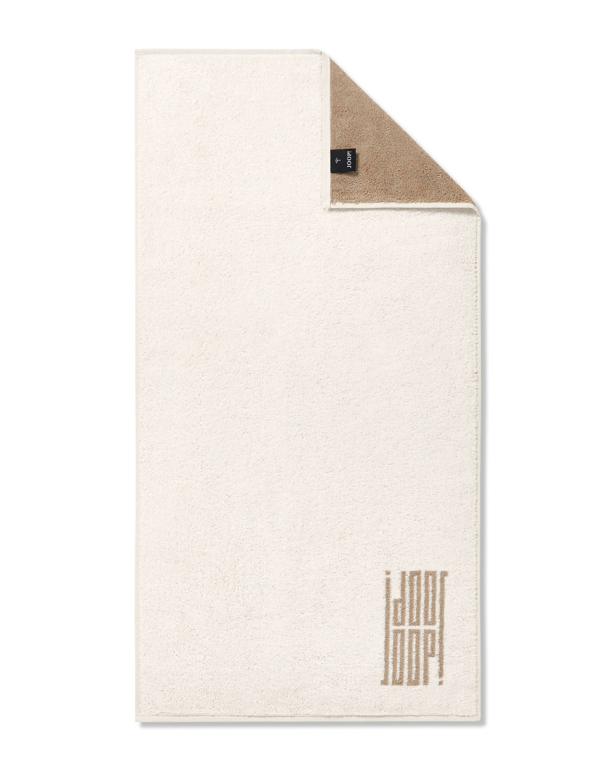 JOOP! BARS DOUBLEFACE Handtuch 50x100 cm, Creme