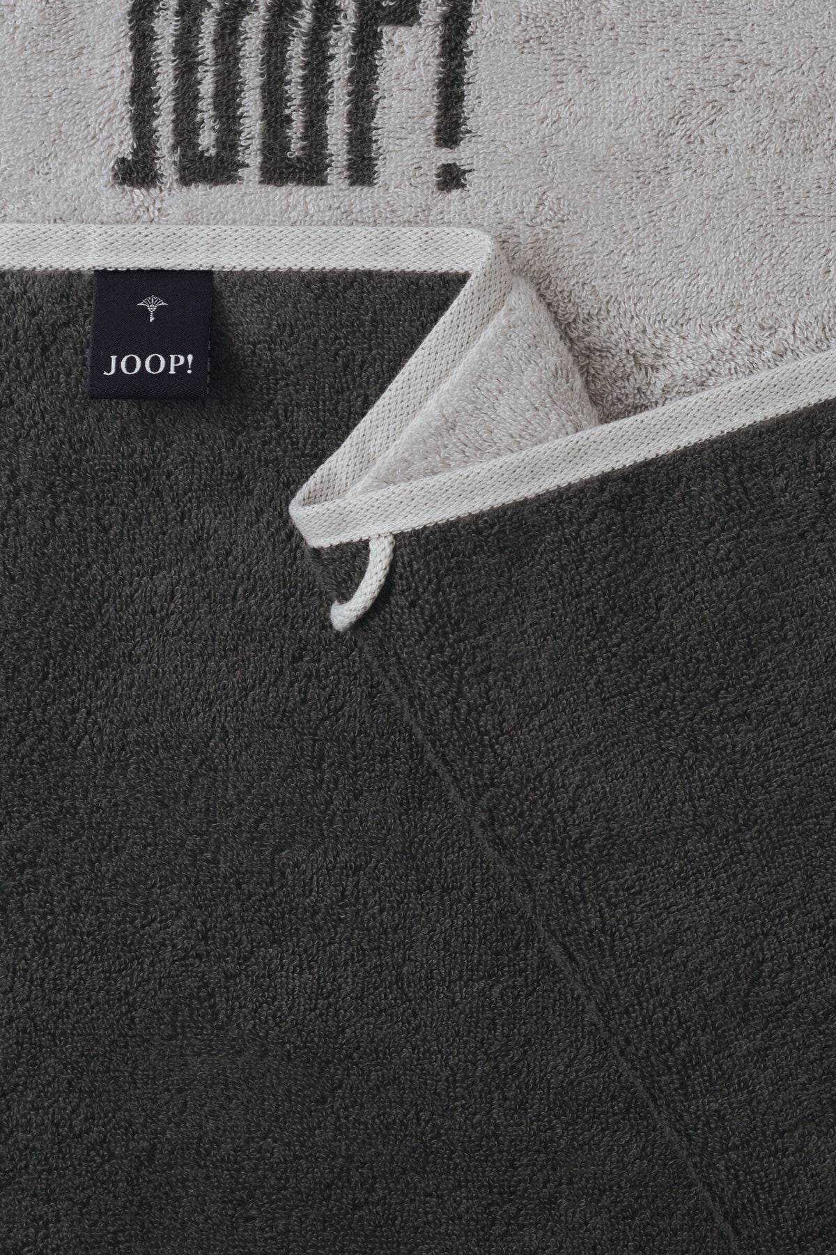 JOOP! BARS DOUBLEFACE Handtuch 50x100 cm, Platin