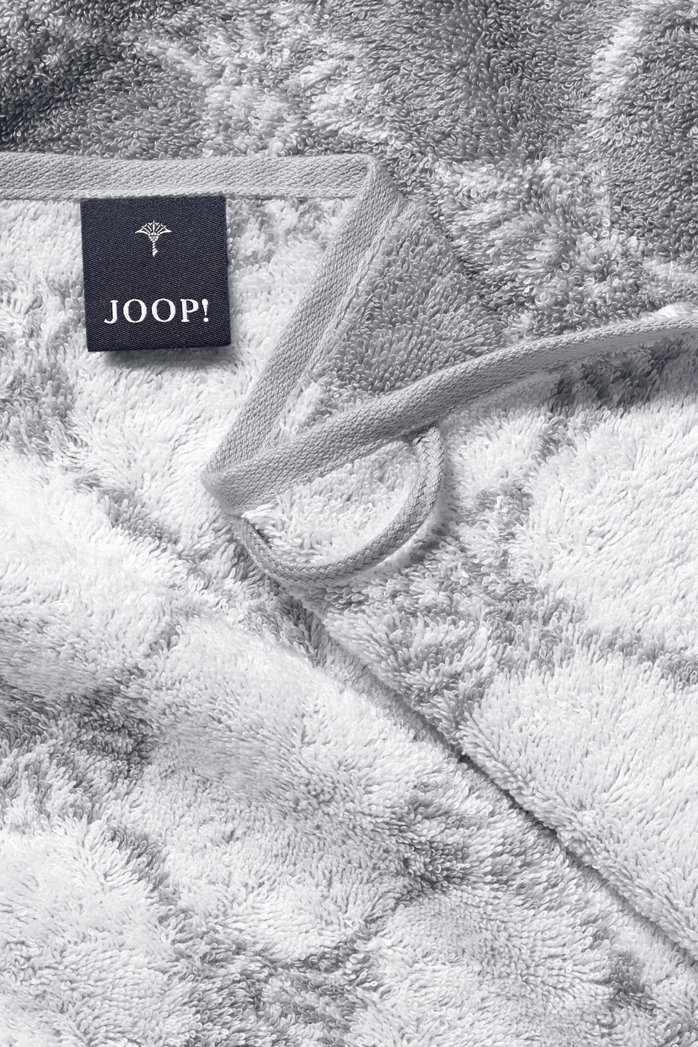JOOP! CLASSIC CORNFLOWER Duschtuch 80x150 cm, Silber