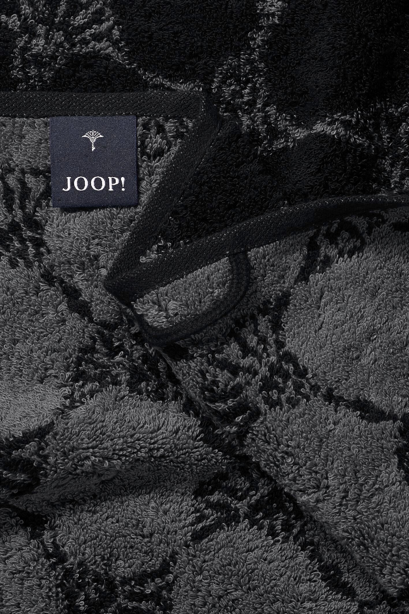 JOOP! CLASSIC CORNFLOWER Duschtuch 80x150 cm, Schwarz
