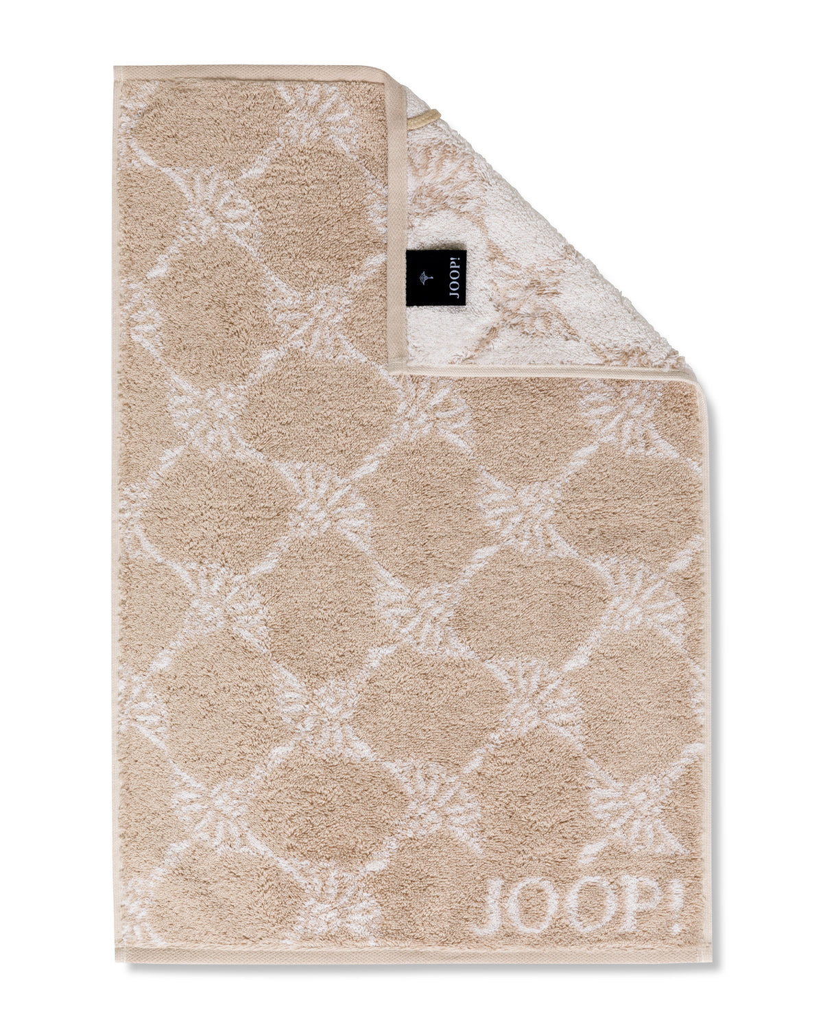 JOOP! CLASSIC CORNFLOWER Gästetuch 3er-Set 30x50 cm, Sand
