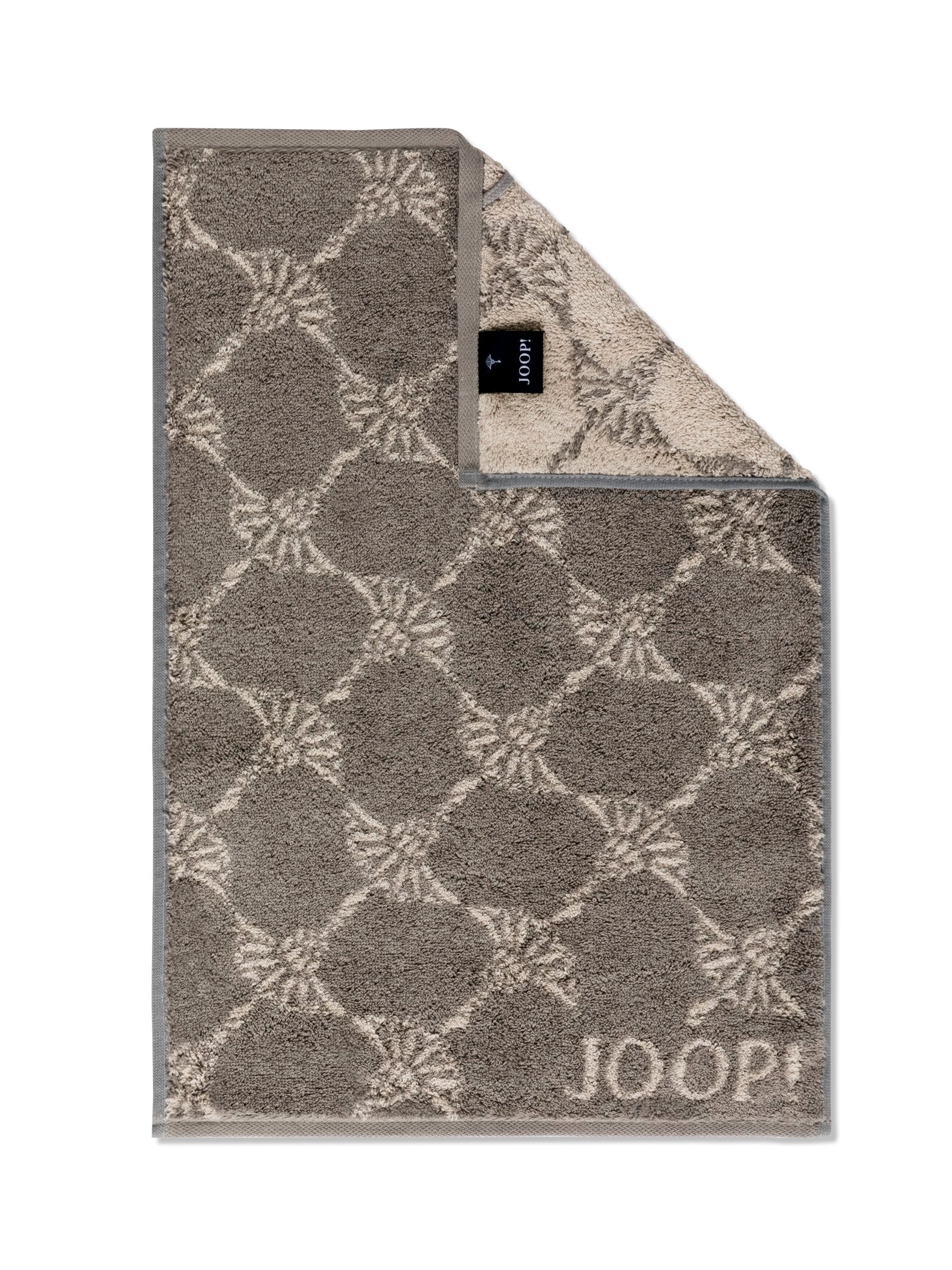 JOOP! CLASSIC CORNFLOWER Gästetuch 3er-Set 30x50 cm, Graphit