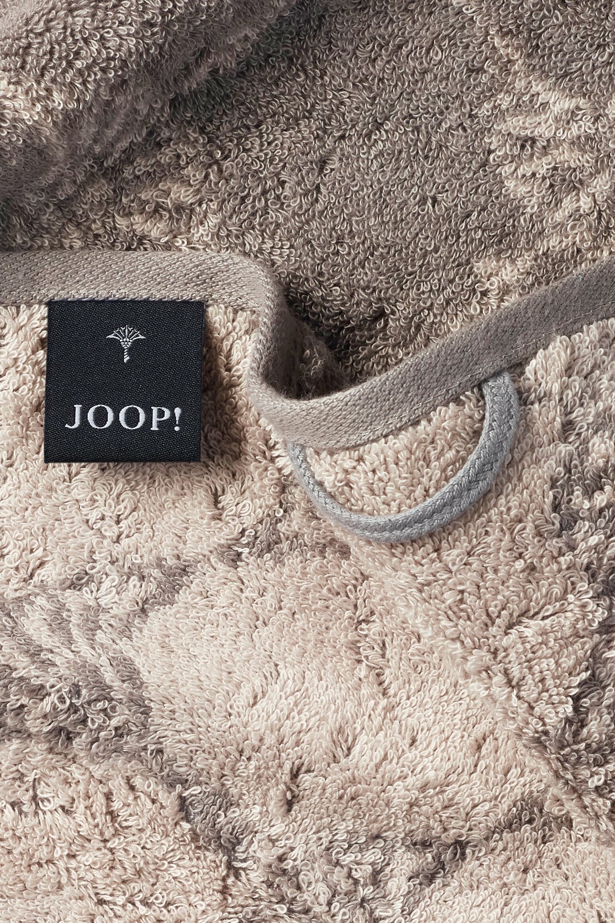 JOOP! CLASSIC CORNFLOWER Gästetuch 3er-Set 30x50 cm, Graphit
