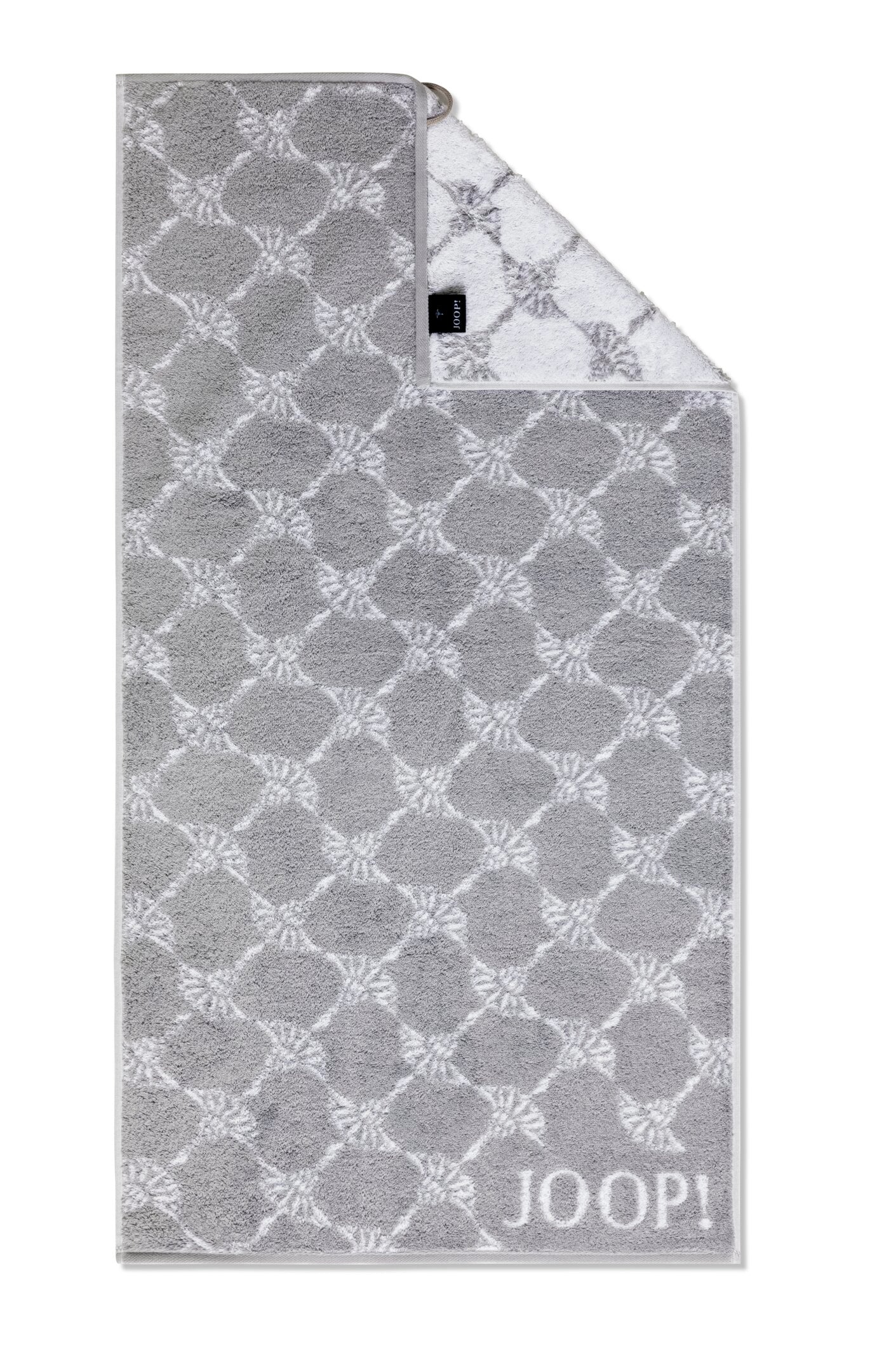 JOOP! CLASSIC CORNFLOWER Handtuch 2er-Set 50x100 cm, Silber