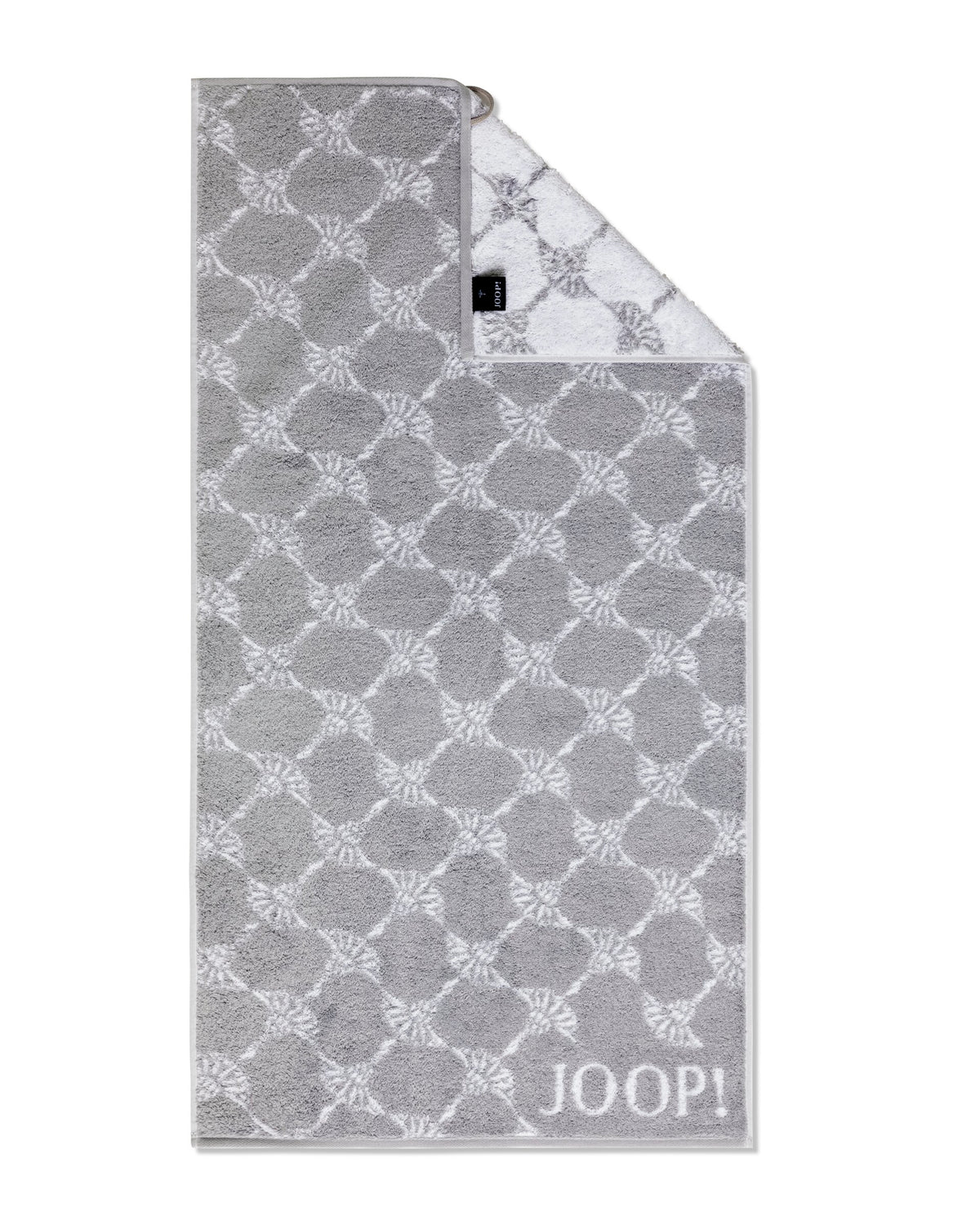 JOOP! CLASSIC CORNFLOWER Handtuch 2er-Set 50x100 cm, Silber