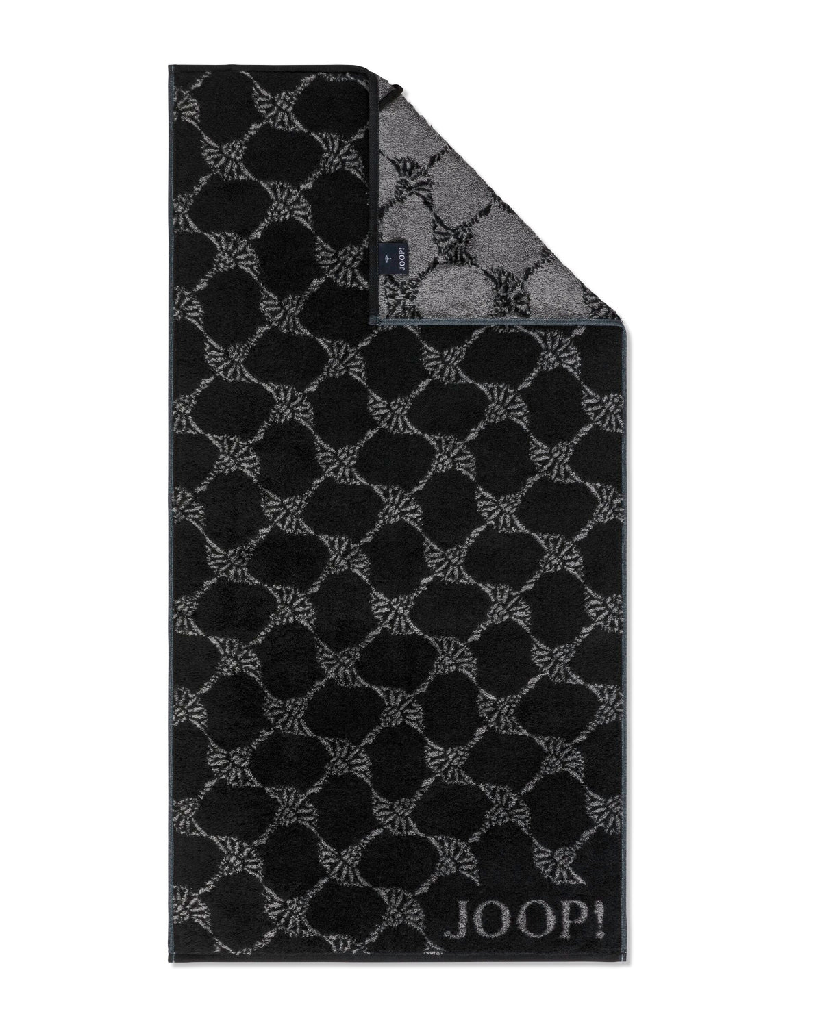 JOOP! CLASSIC CORNFLOWER Handtuch 2er-Set 50x100 cm, Schwarz