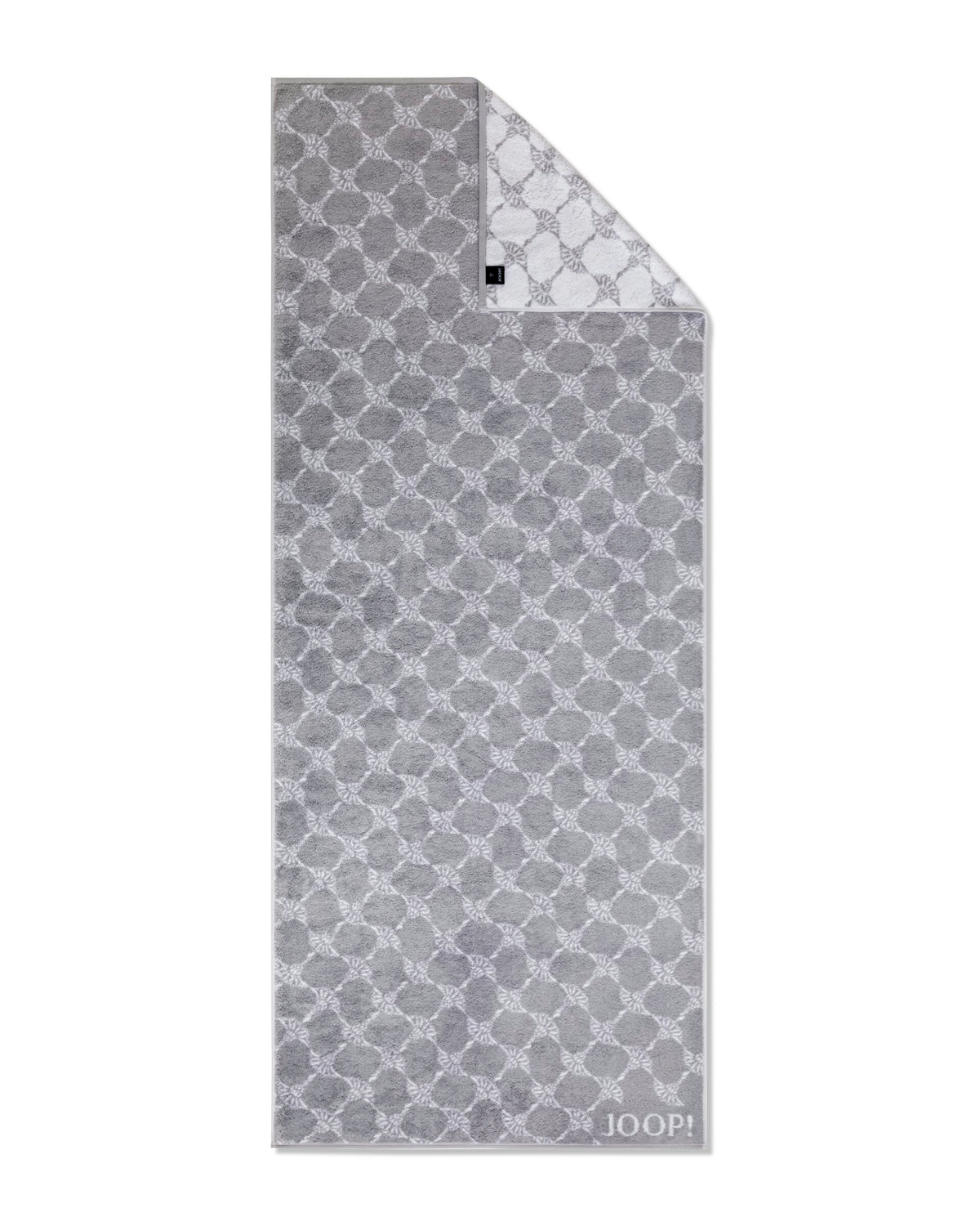 JOOP! CLASSIC CORNFLOWER Saunatuch 80x200 cm, Silber