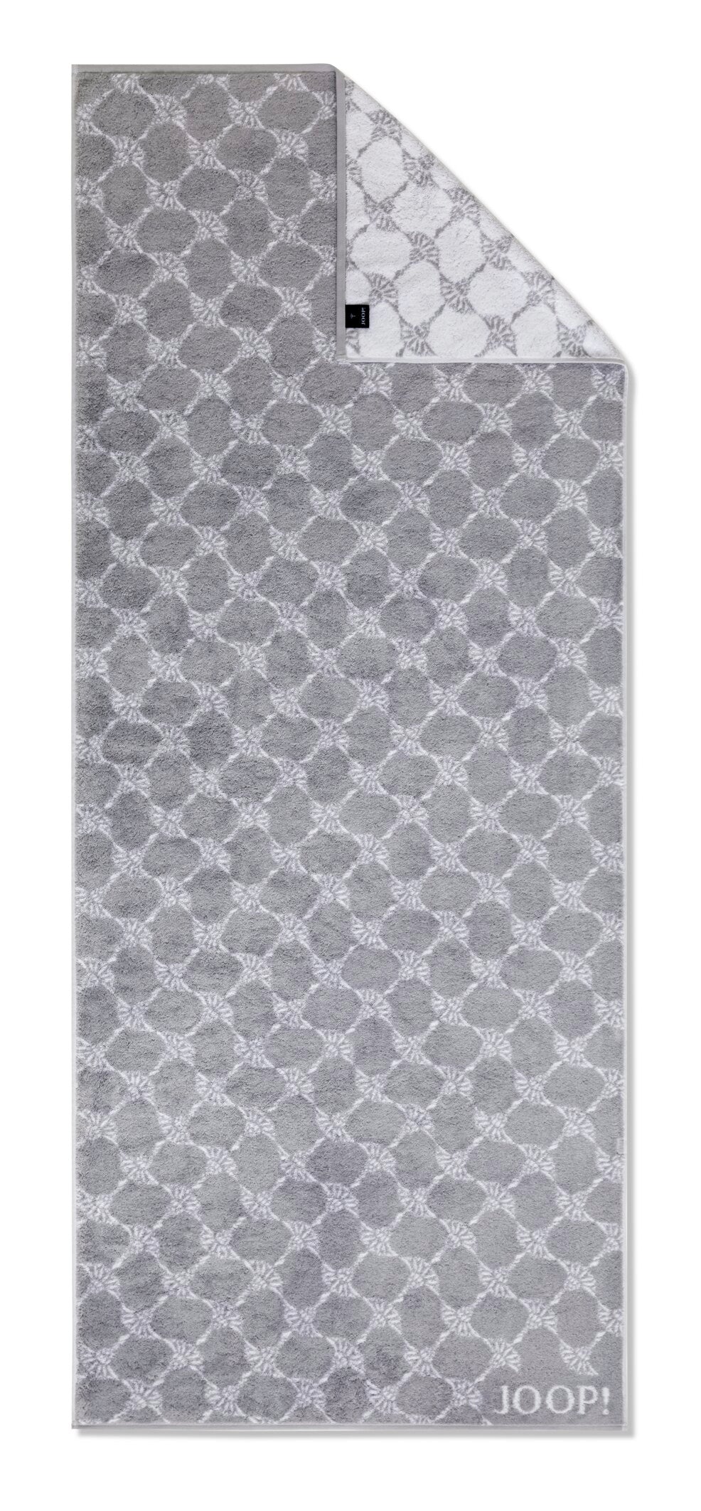 JOOP! CLASSIC CORNFLOWER Saunatuch 80x200 cm, Silber