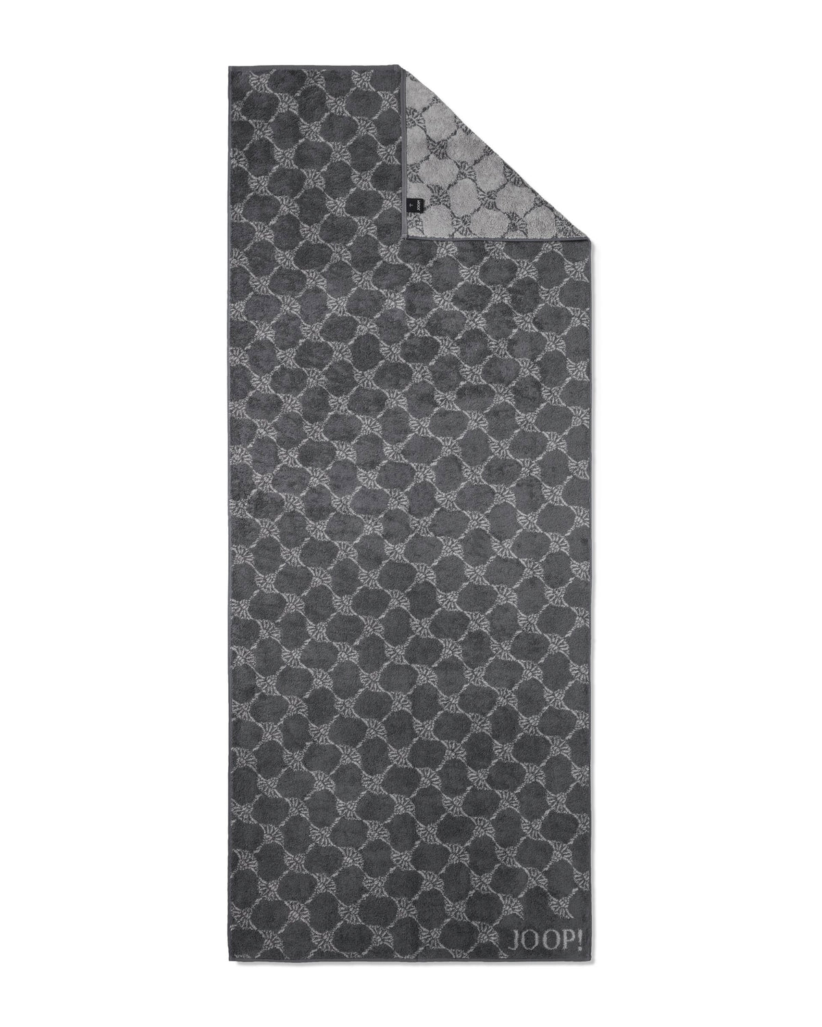JOOP! CLASSIC CORNFLOWER Saunatuch 80x200 cm, Anthrazit
