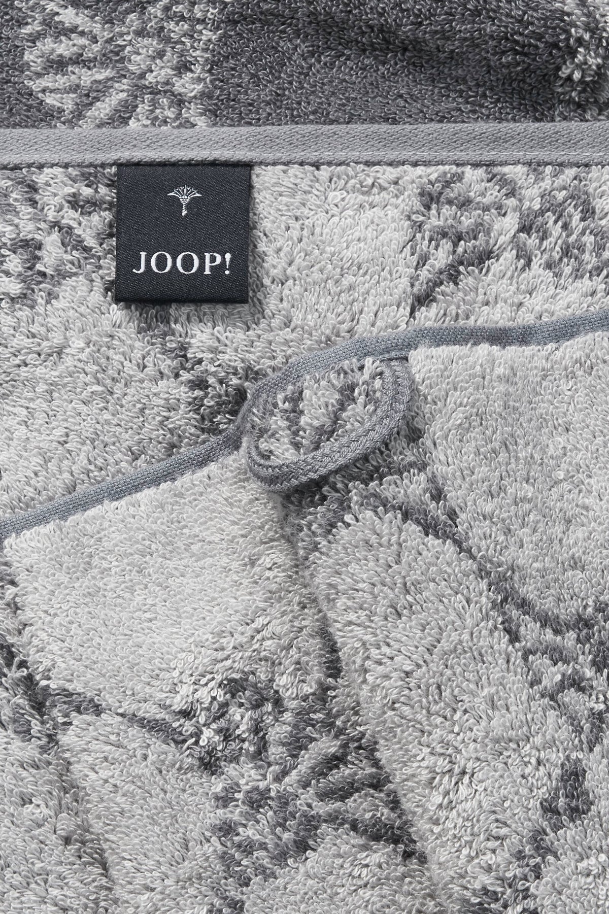 JOOP! CLASSIC CORNFLOWER Saunatuch 80x200 cm, Anthrazit