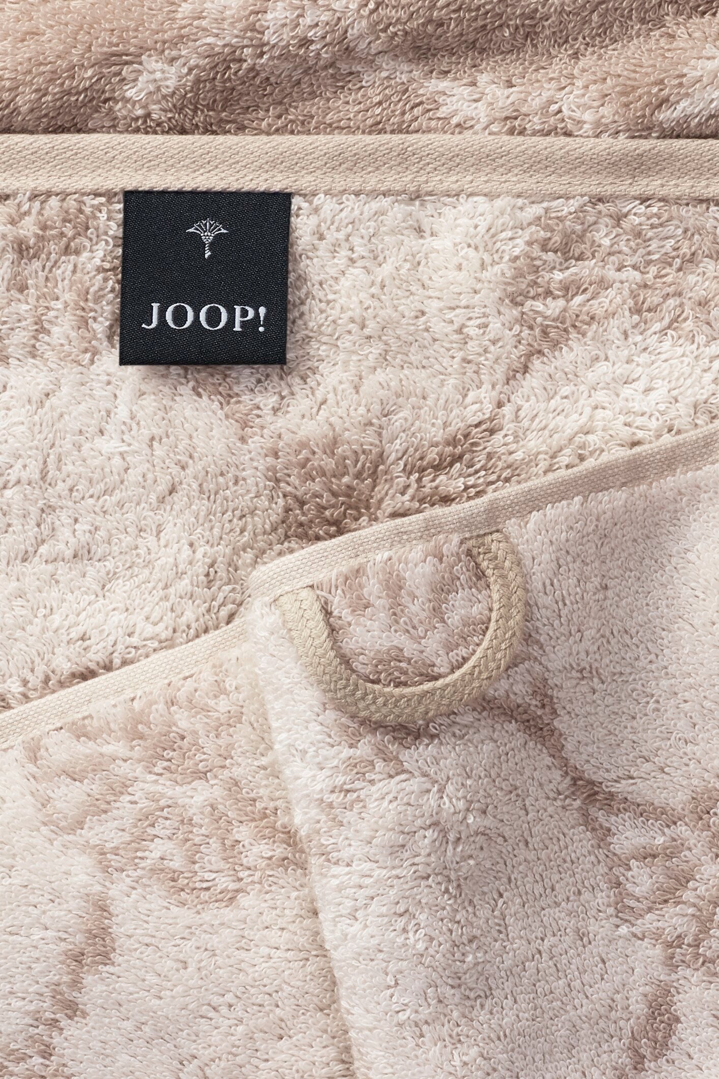 JOOP! CLASSIC CORNFLOWER Seifentuch 3er-Set 30x30 cm, Sand