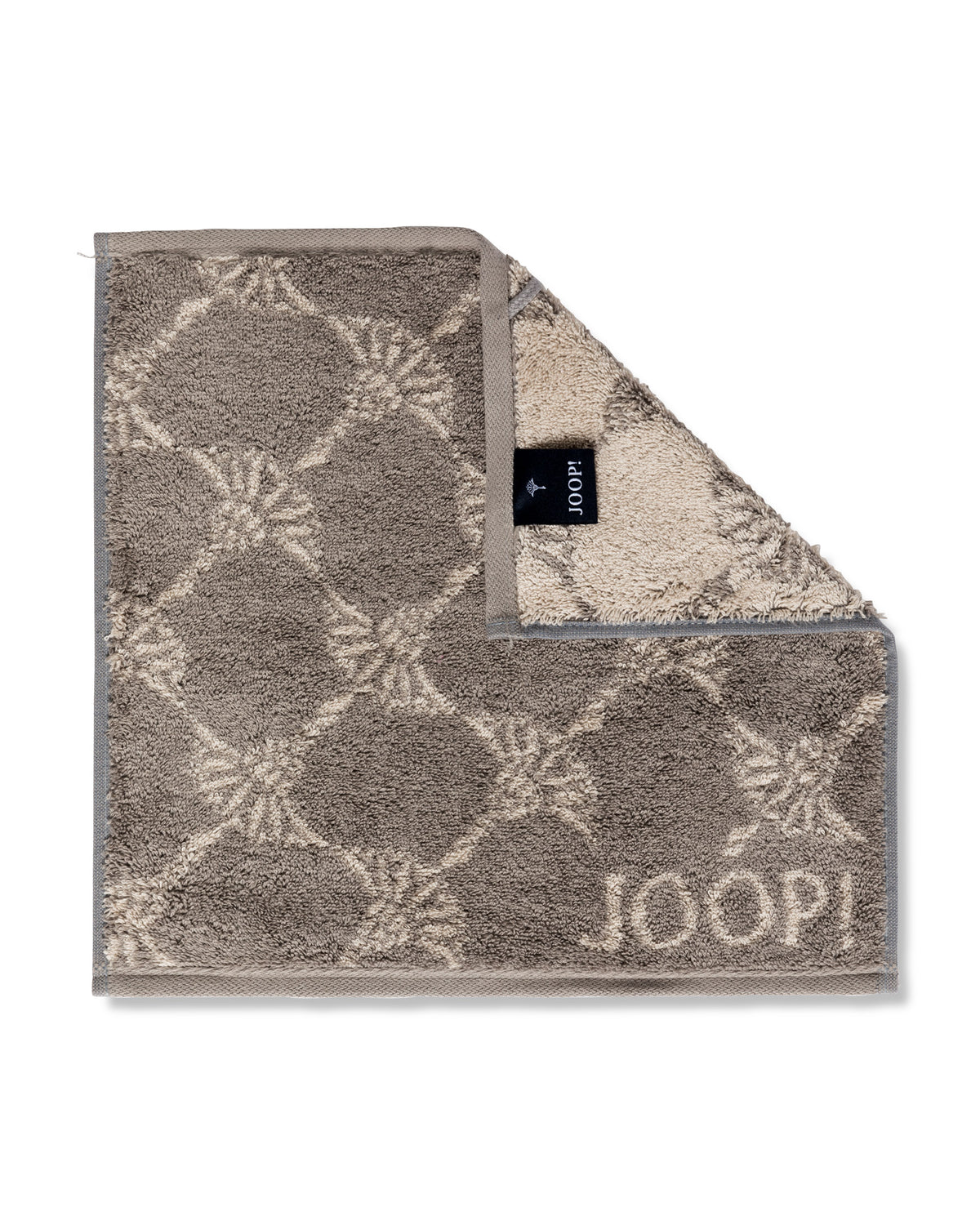 JOOP! CLASSIC CORNFLOWER Seifentuch 3er-Set 30x30 cm, Graphit