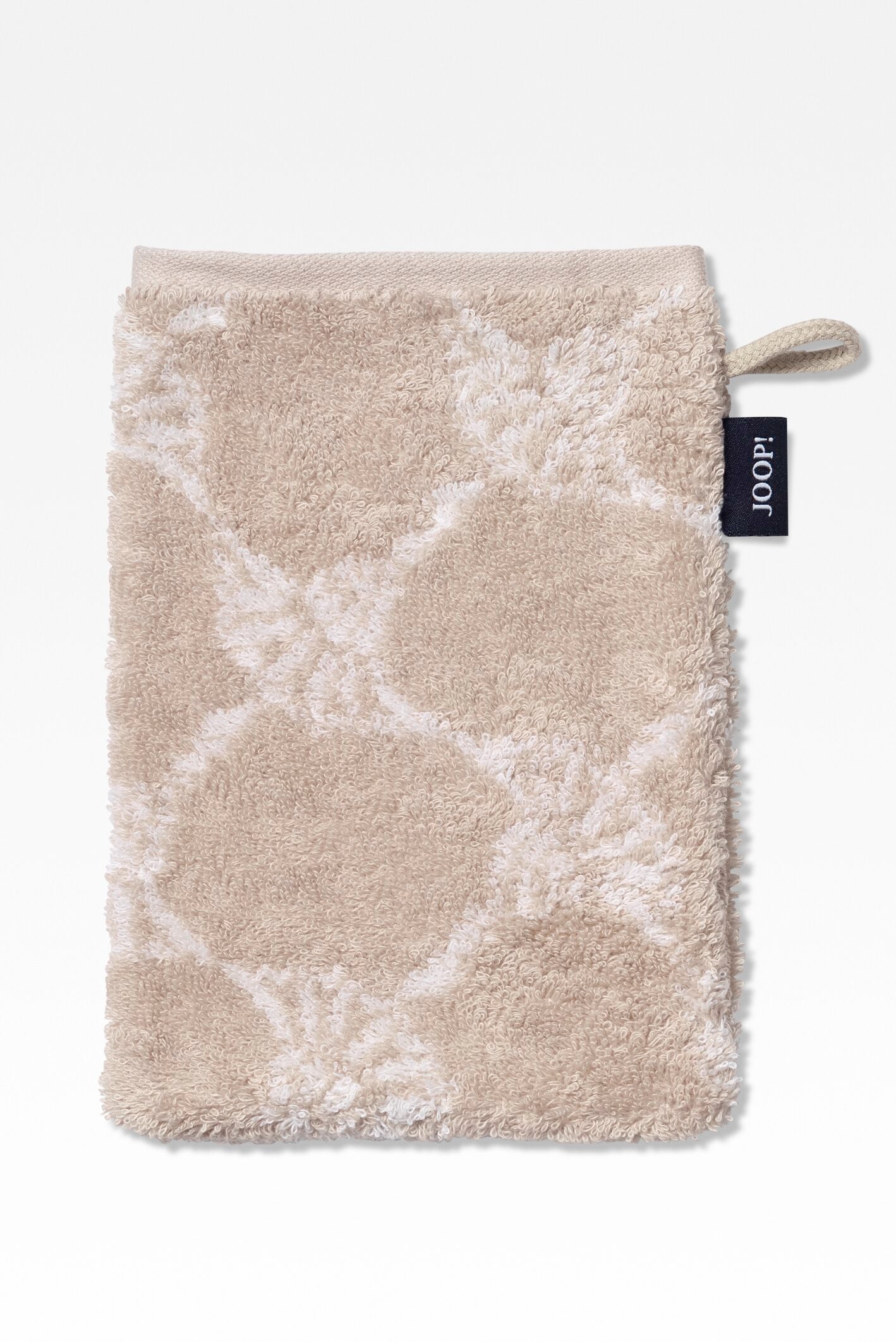 JOOP! CLASSIC CORNFLOWER Waschhandschuh 3er-Set 16x22 cm, Sand