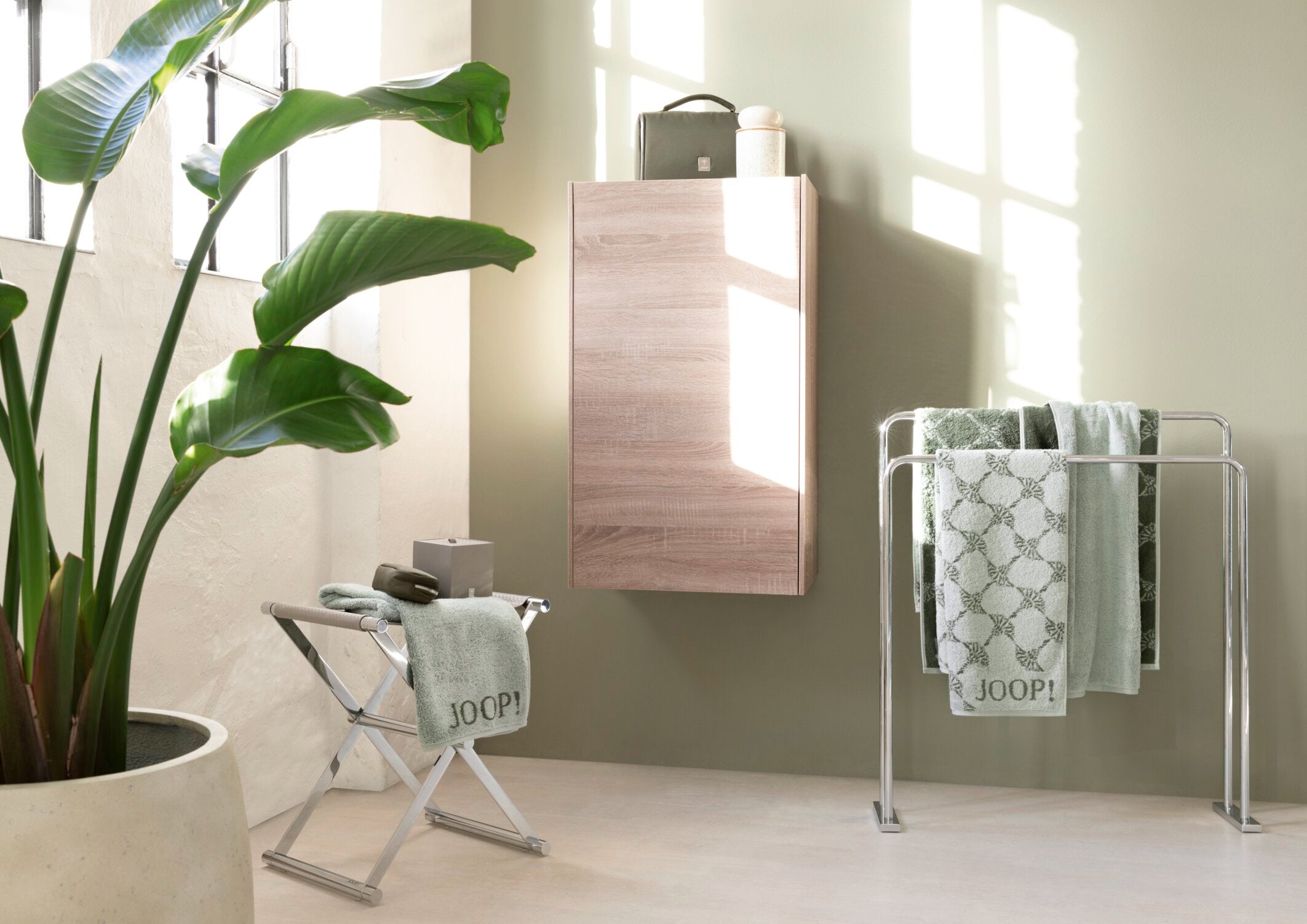 JOOP! CLASSIC CORNFLOWER Duschtuch 80x150 cm, Salbei