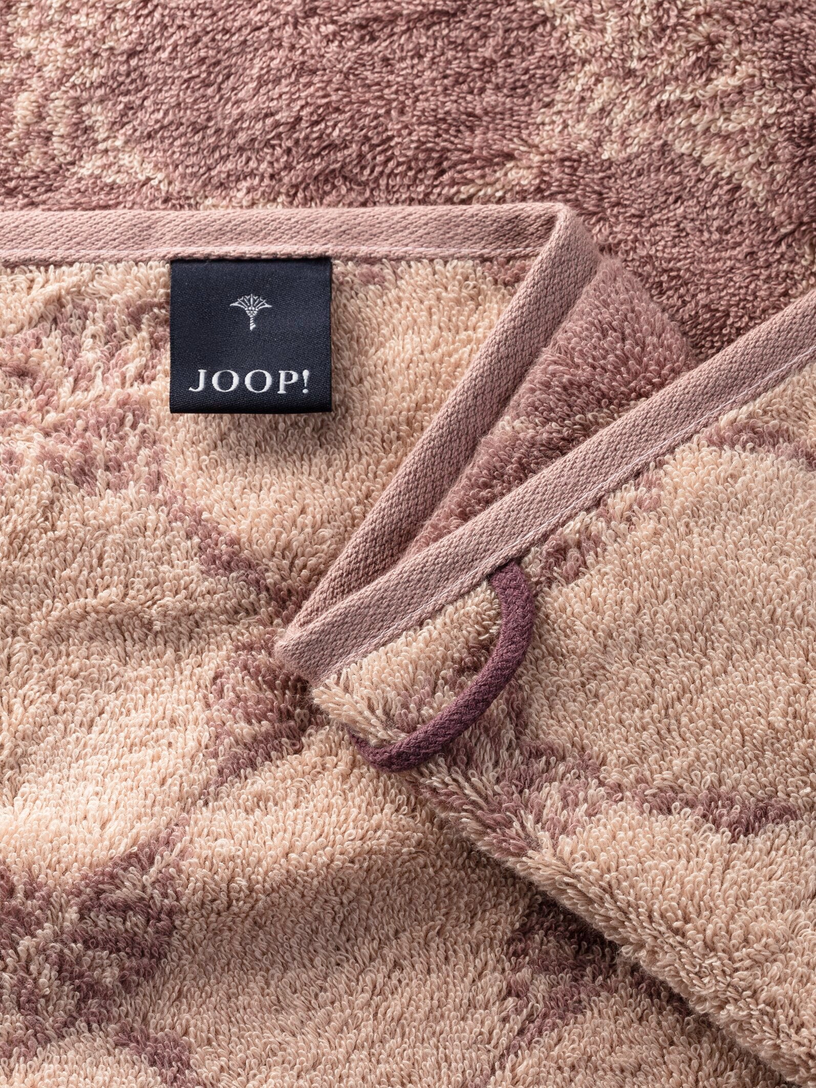 JOOP! CLASSIC CORNFLOWER Gästetuch 3er-Set 30x50 cm, Rose