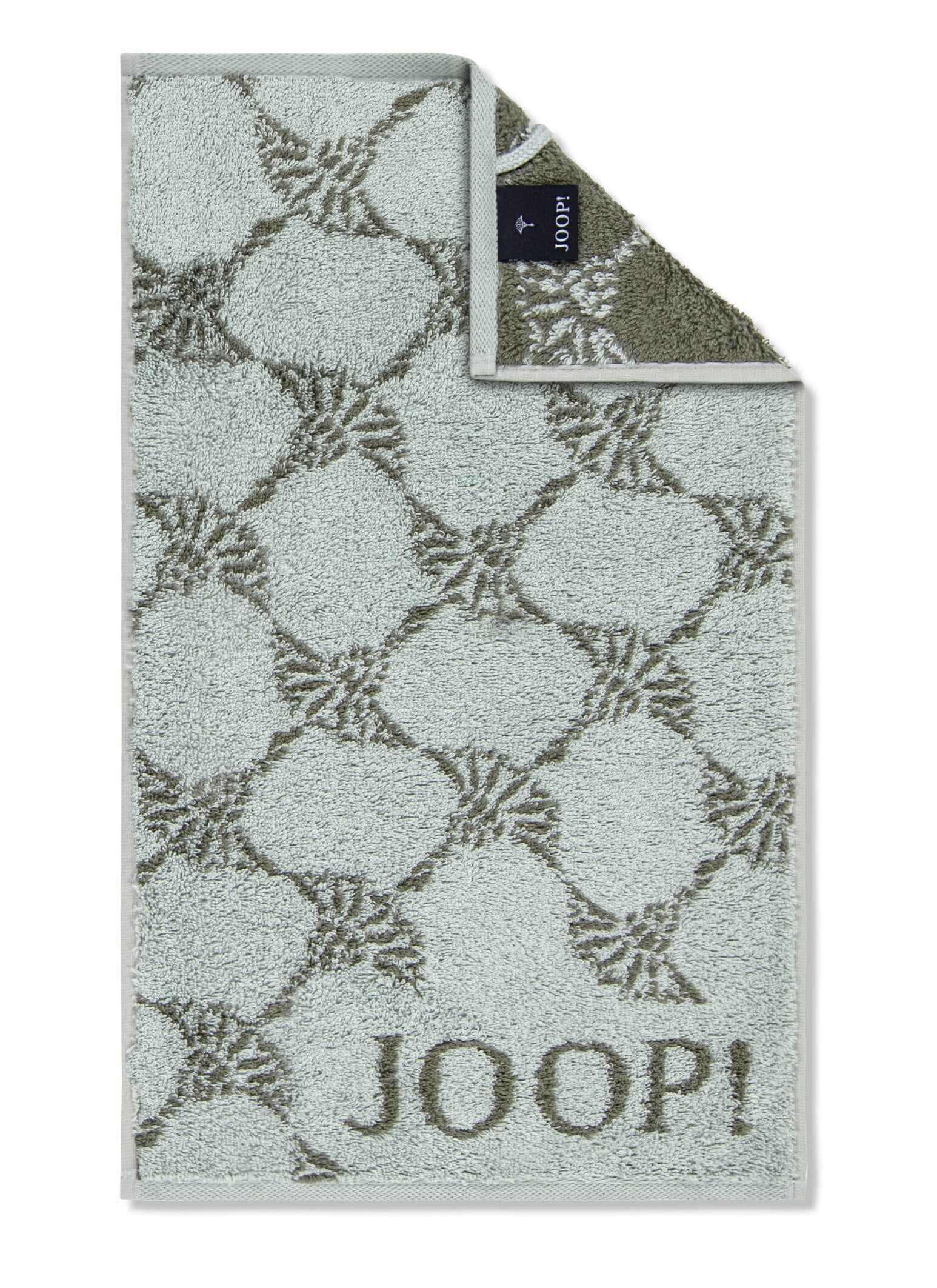 JOOP! CLASSIC CORNFLOWER Gästetuch 3er-Set 30x50 cm, Salbei