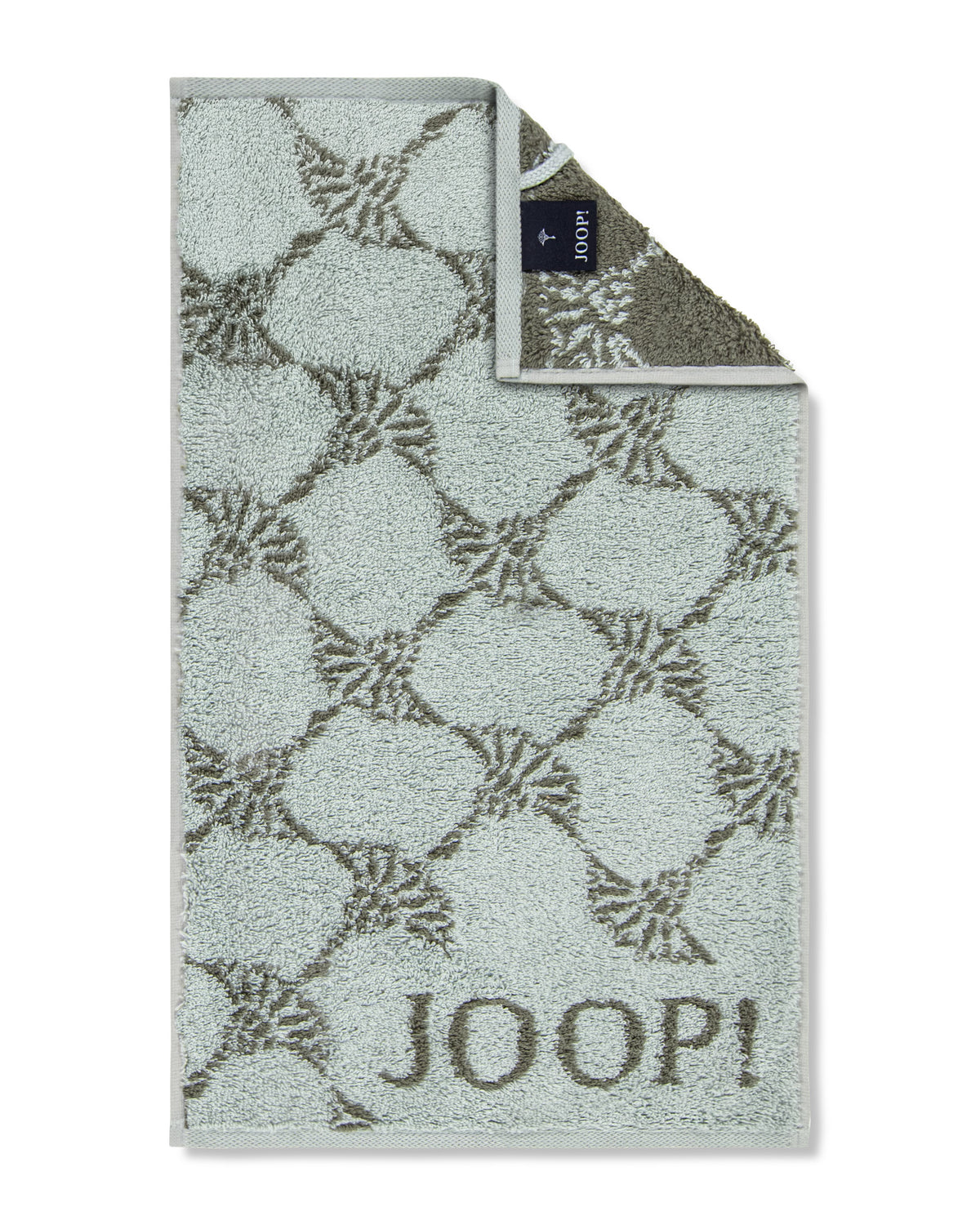 JOOP! CLASSIC CORNFLOWER Gästetuch 3er-Set 30x50 cm, Salbei