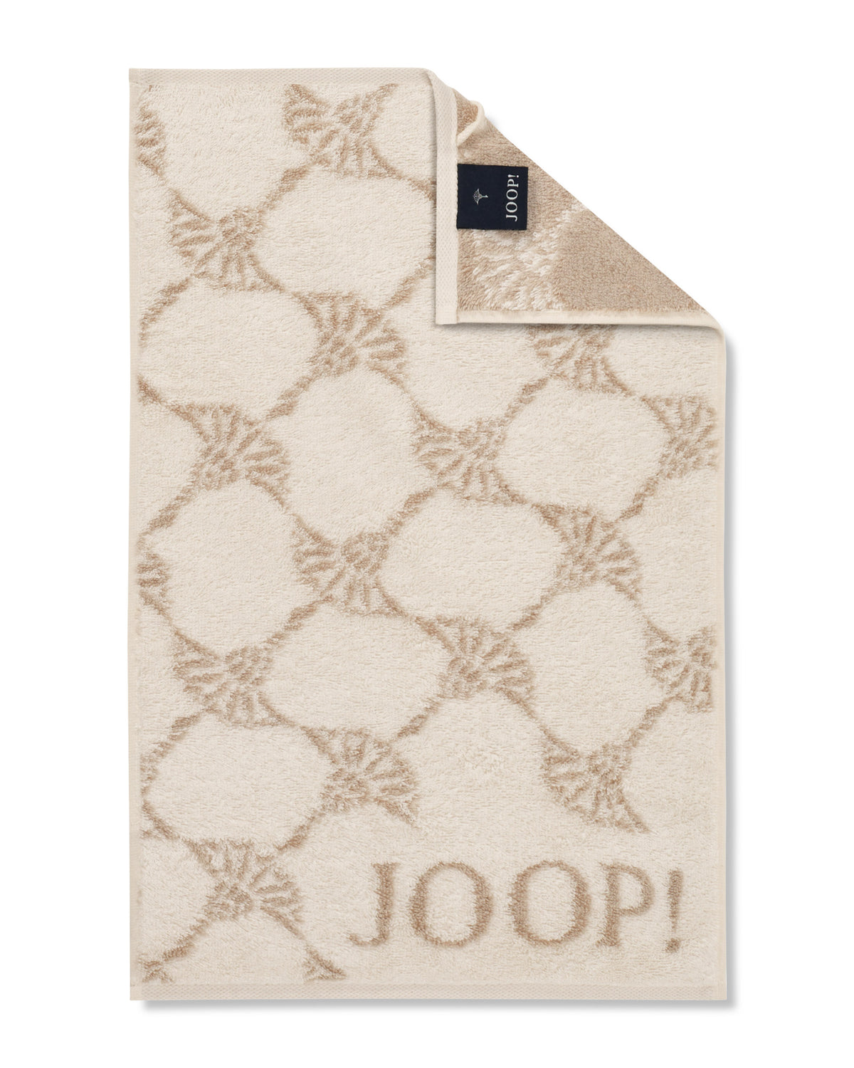 JOOP! CLASSIC CORNFLOWER Gästetuch 3er-Set 30x50 cm, Creme