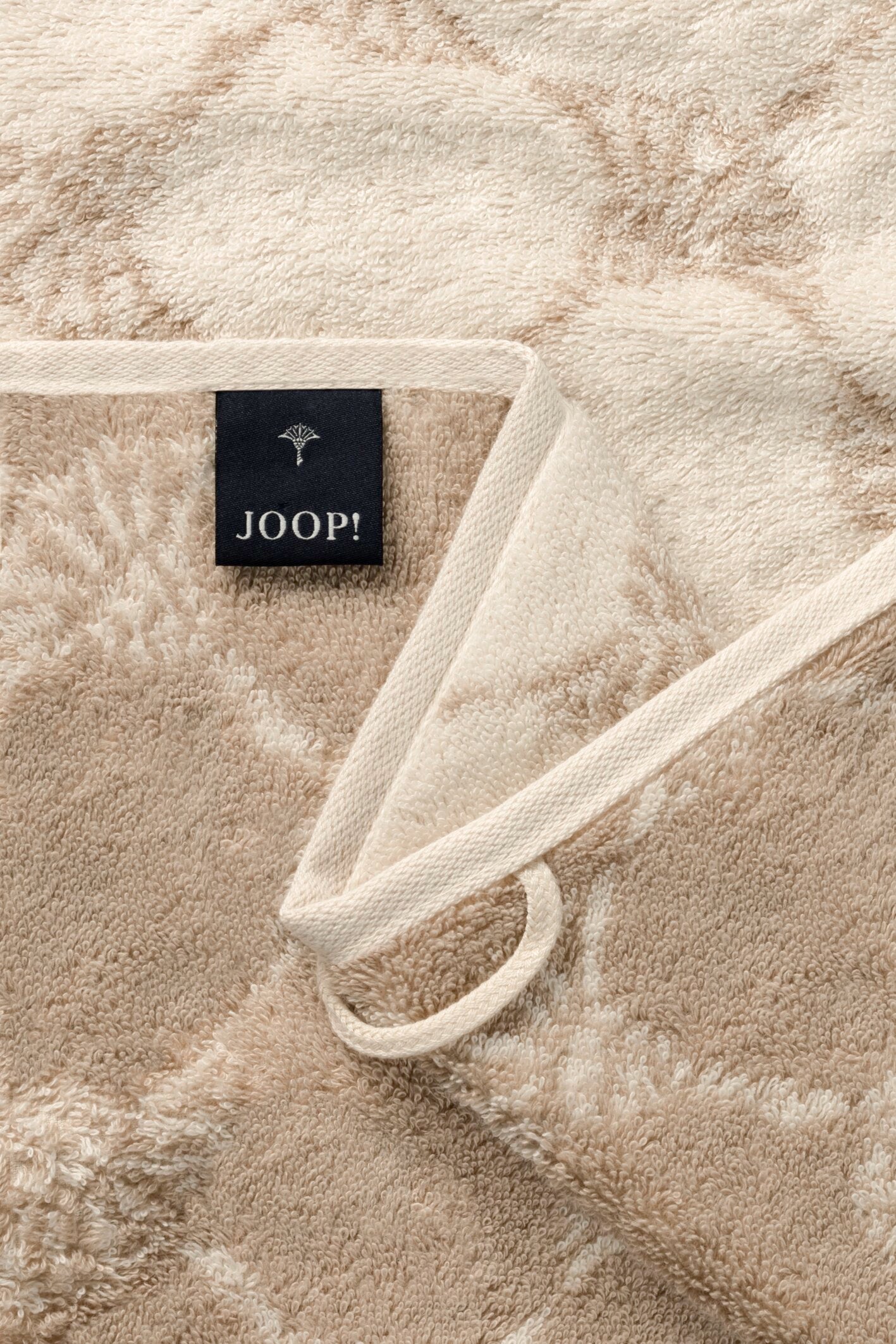 JOOP! CLASSIC CORNFLOWER Saunatuch 80x200 cm, Creme