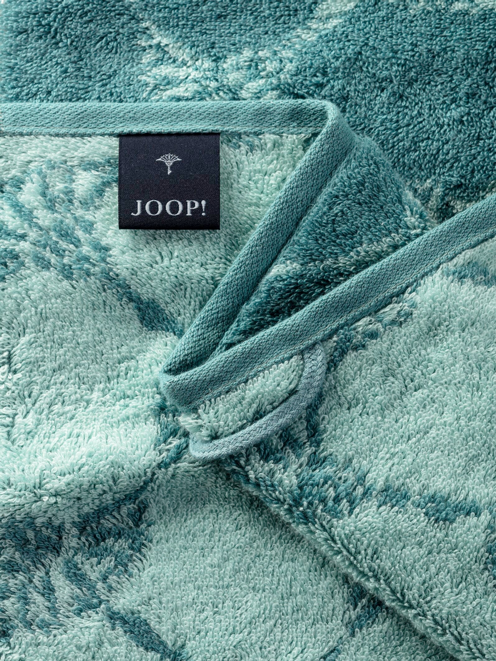 JOOP! CLASSIC CORNFLOWER Seifentuch 3er-Set 30x30 cm, Jade