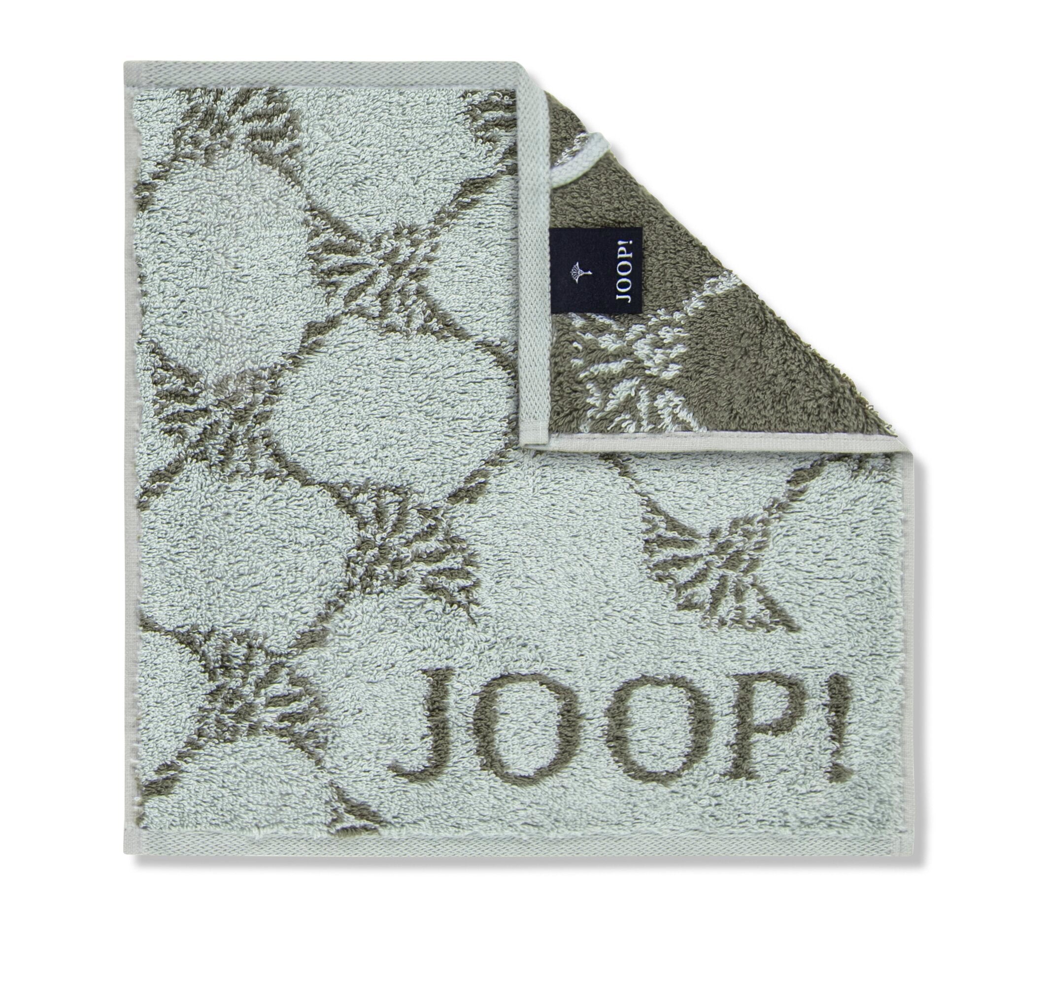 JOOP! CLASSIC CORNFLOWER Seifentuch 3er-Set 30x30 cm, Salbei
