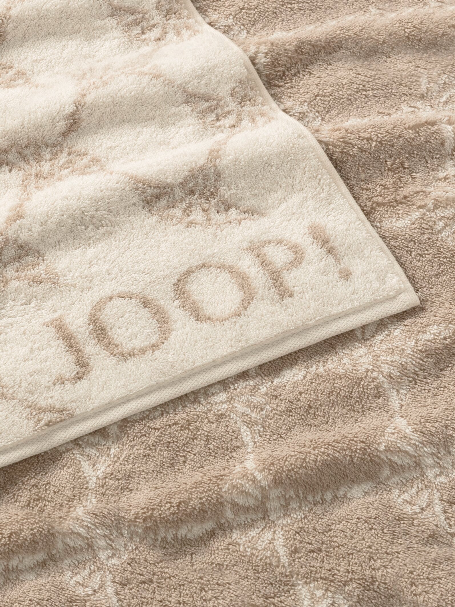 JOOP! CLASSIC CORNFLOWER Seifentuch 3er-Set 30x30 cm, Creme