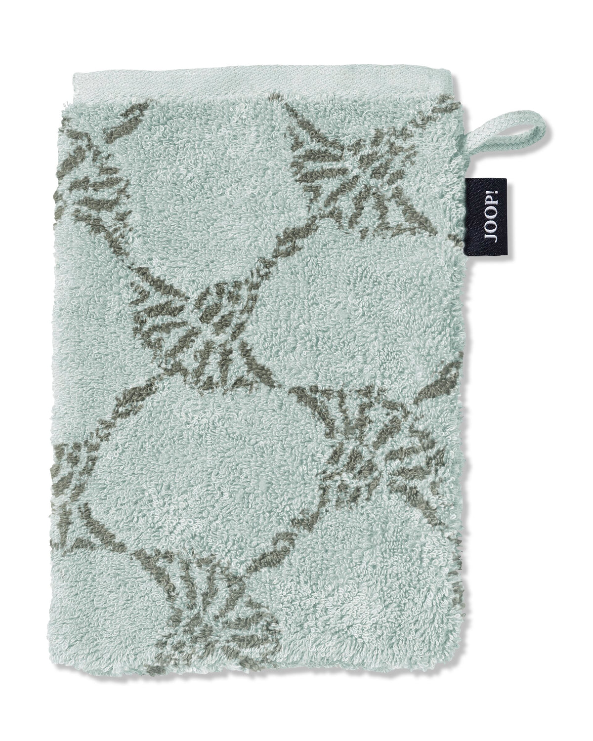 JOOP! CLASSIC CORNFLOWER Waschhandschuh 3er-Set 16x22 cm, Salbei