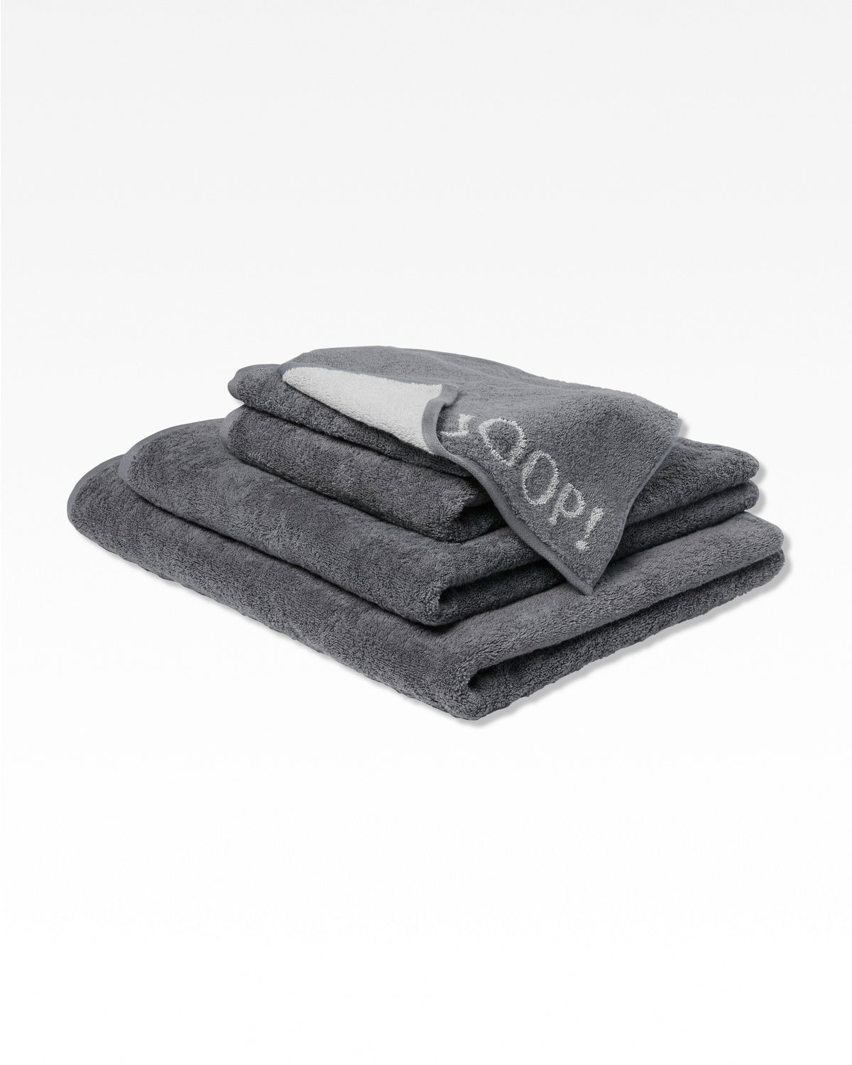 JOOP! CLASSIC DOUBLEFACE Duschtuch 80x150 cm, Anthrazit