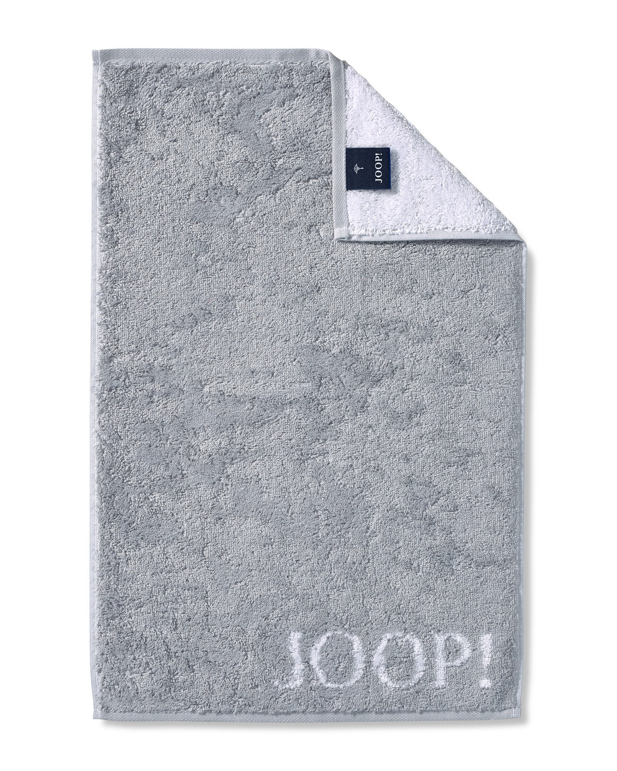JOOP! CLASSIC DOUBLEFACE Gästetuch 3er-Set 30x50 cm, Silber
