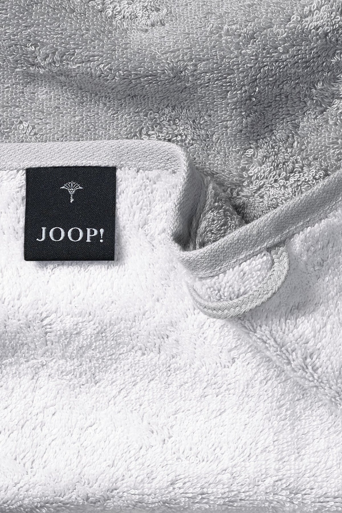 JOOP! CLASSIC DOUBLEFACE Gästetuch 3er-Set 30x50 cm, Silber