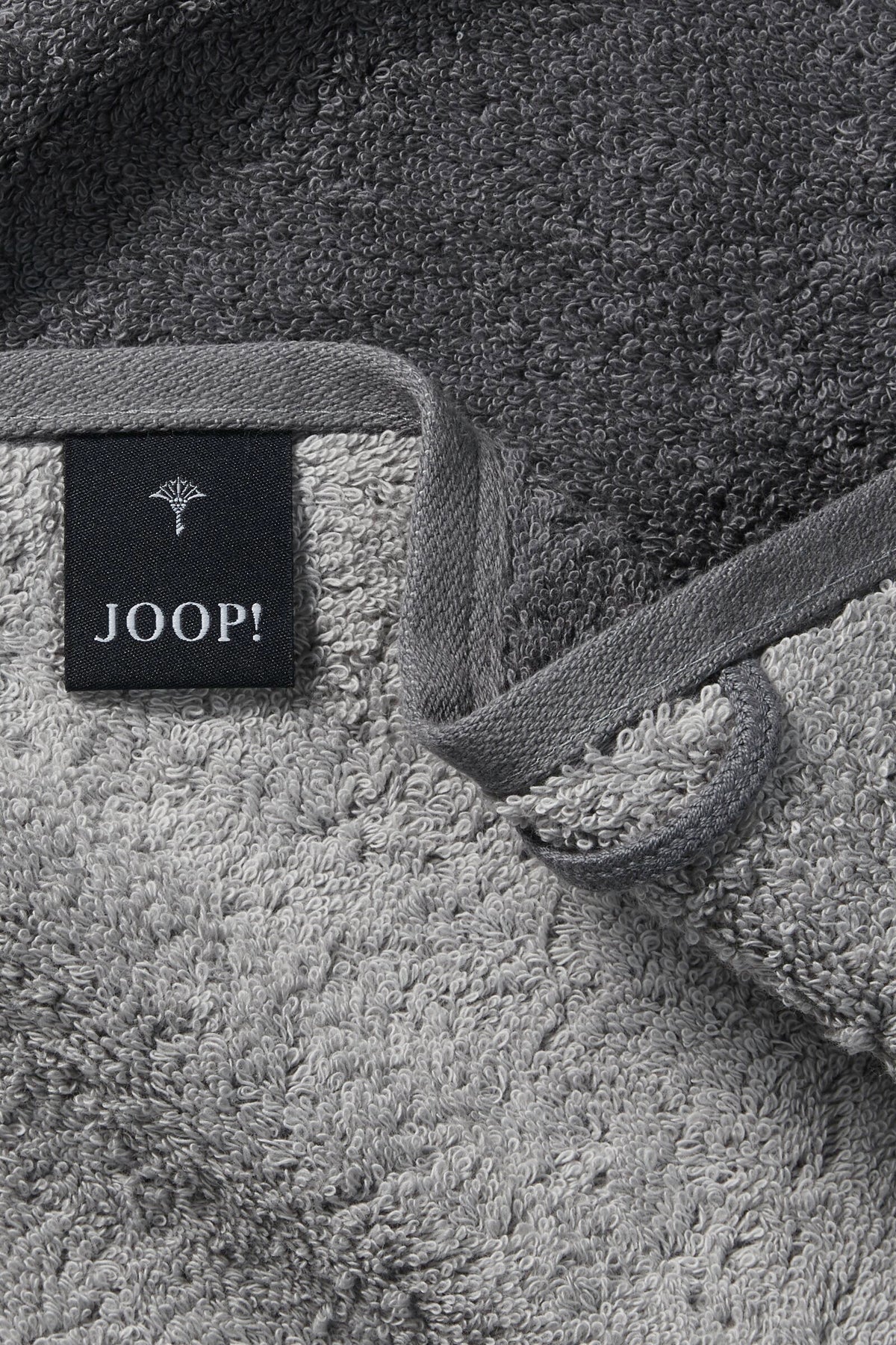 JOOP! CLASSIC DOUBLEFACE Gästetuch 3er-Set 30x50 cm, Anthrazit
