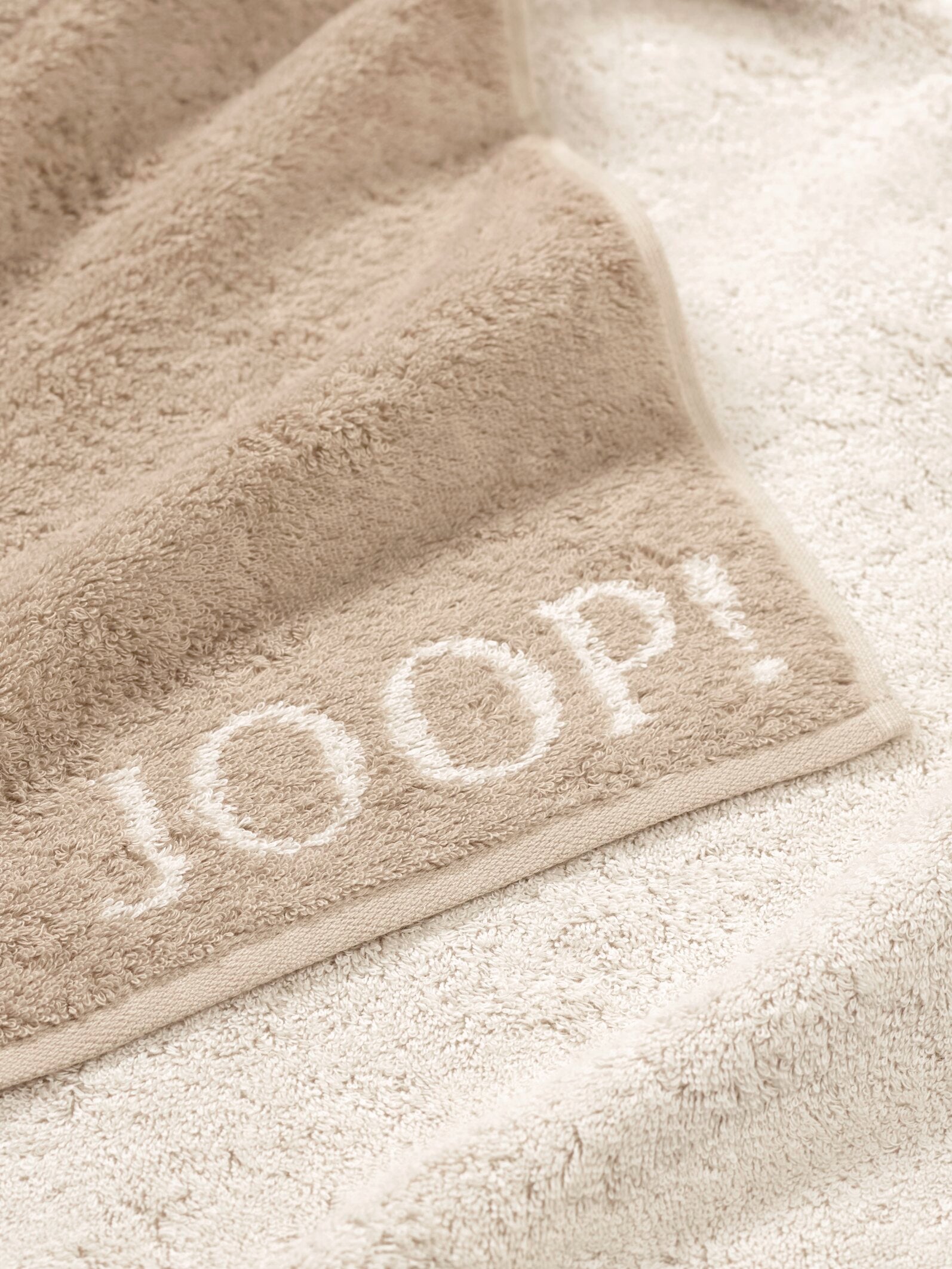 JOOP! CLASSIC DOUBLEFACE Handtuch 2er-Set 50x100 cm, Sand