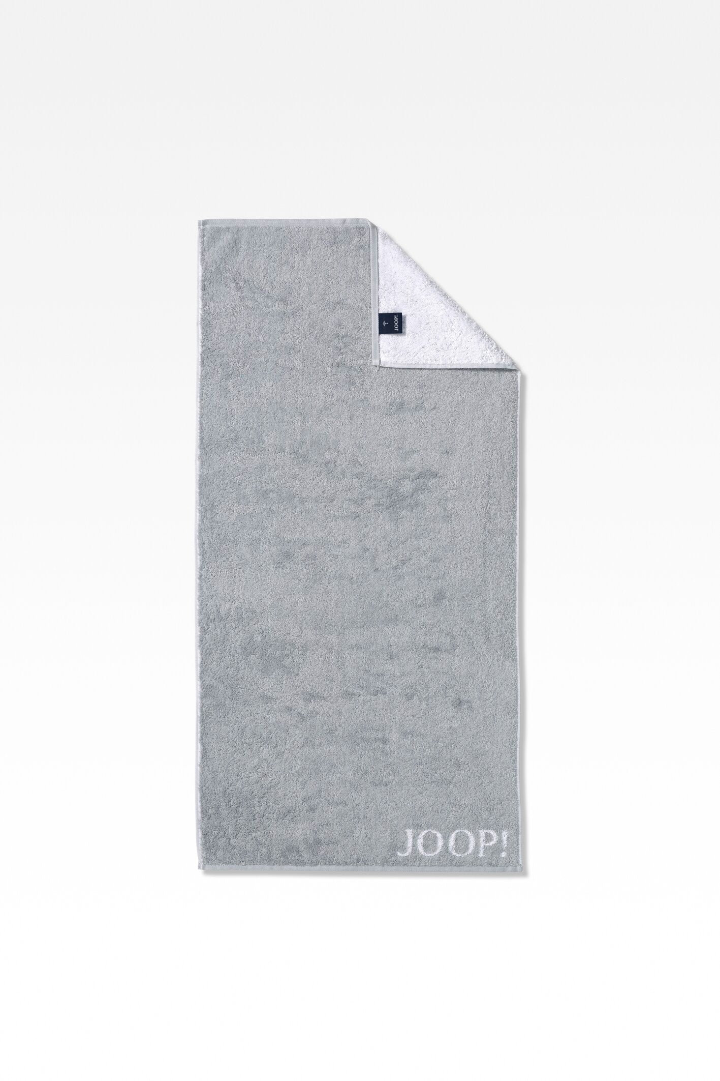 JOOP! CLASSIC DOUBLEFACE Handtuch 2er-Set 50x100 cm, Silber