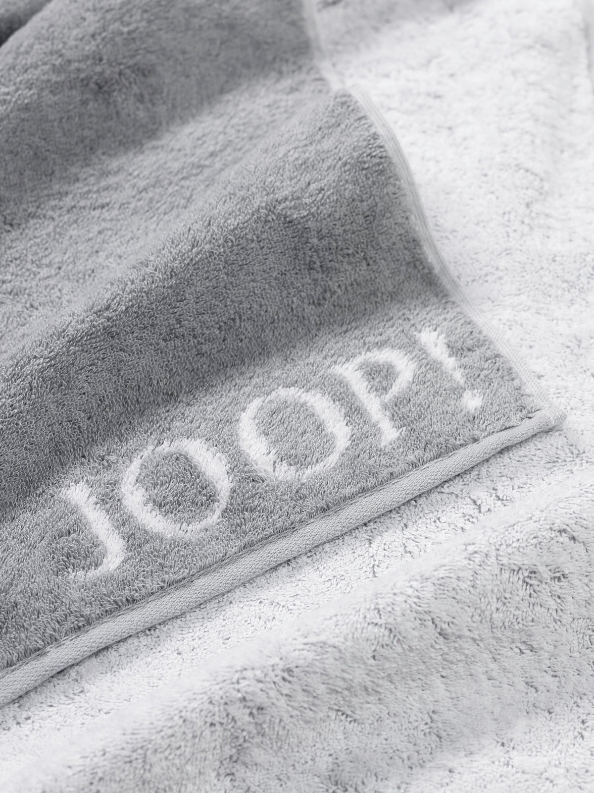JOOP! CLASSIC DOUBLEFACE Handtuch 2er-Set 50x100 cm, Silber