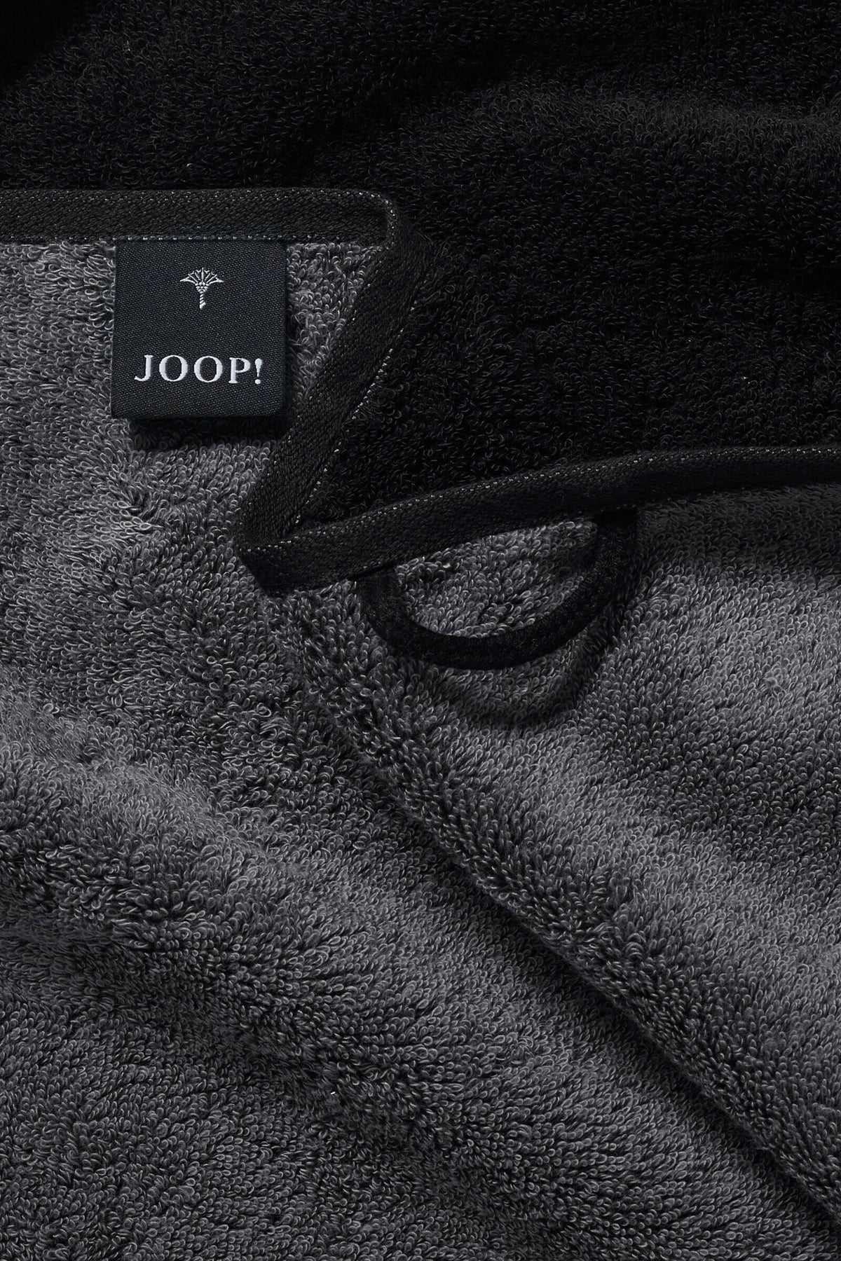 JOOP! CLASSIC DOUBLEFACE Handtuch 2er-Set 50x100 cm, Schwarz