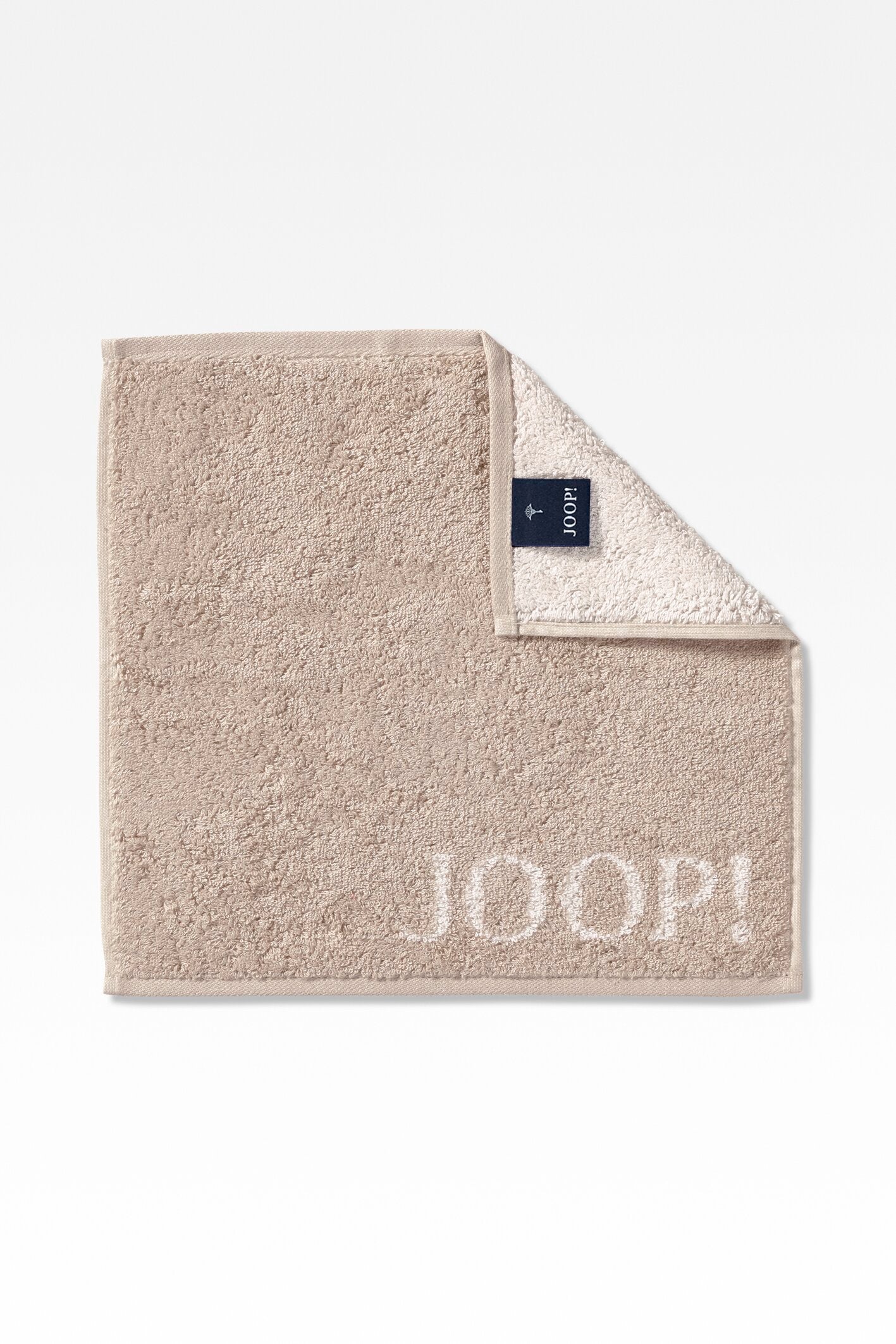 JOOP! CLASSIC DOUBLEFACE Seifentuch 3er-Set 30x30 cm, Sand