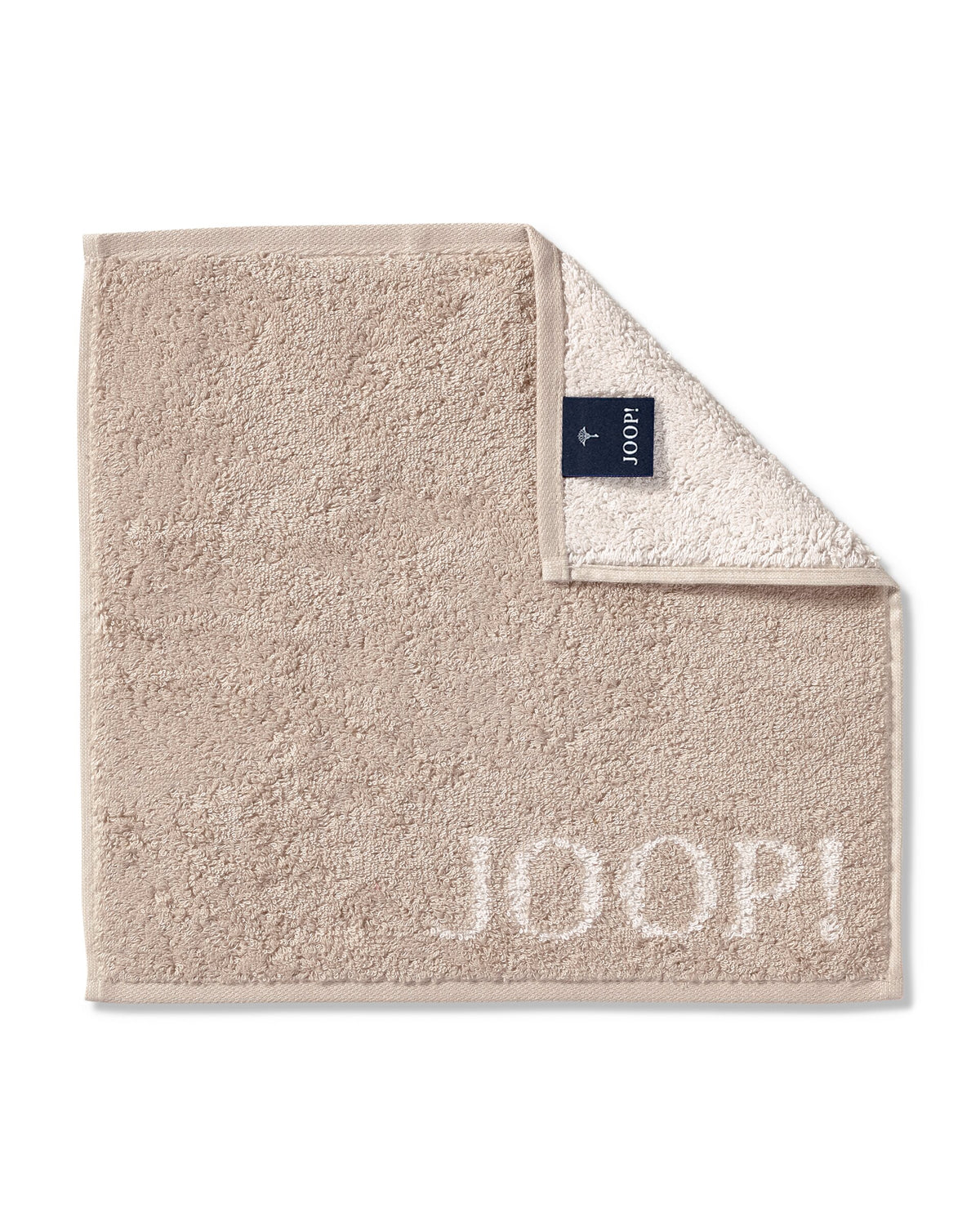 JOOP! CLASSIC DOUBLEFACE Seifentuch 3er-Set 30x30 cm, Sand