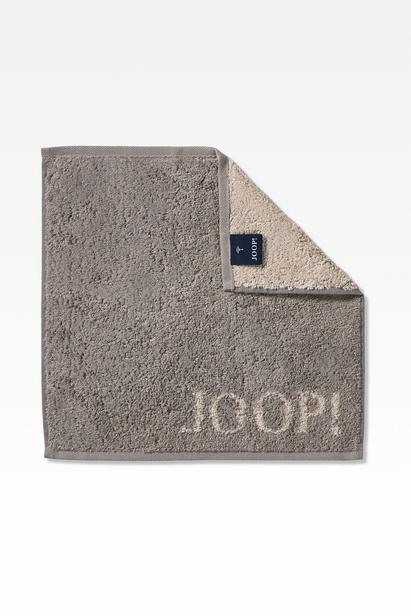 JOOP! CLASSIC DOUBLEFACE Seifentuch 3er-Set 30x30 cm, Graphit