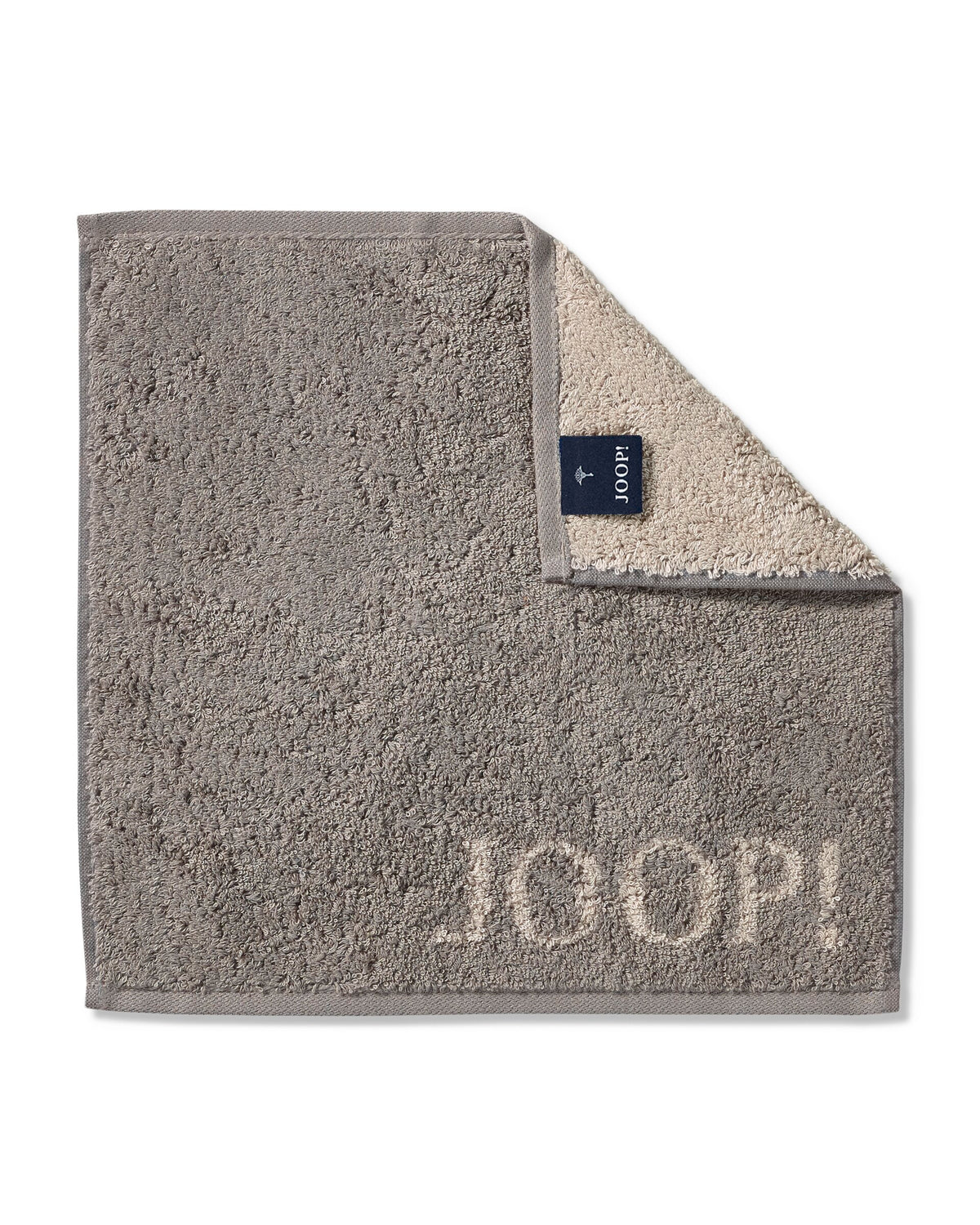 JOOP! CLASSIC DOUBLEFACE Seifentuch 3er-Set 30x30 cm, Graphit