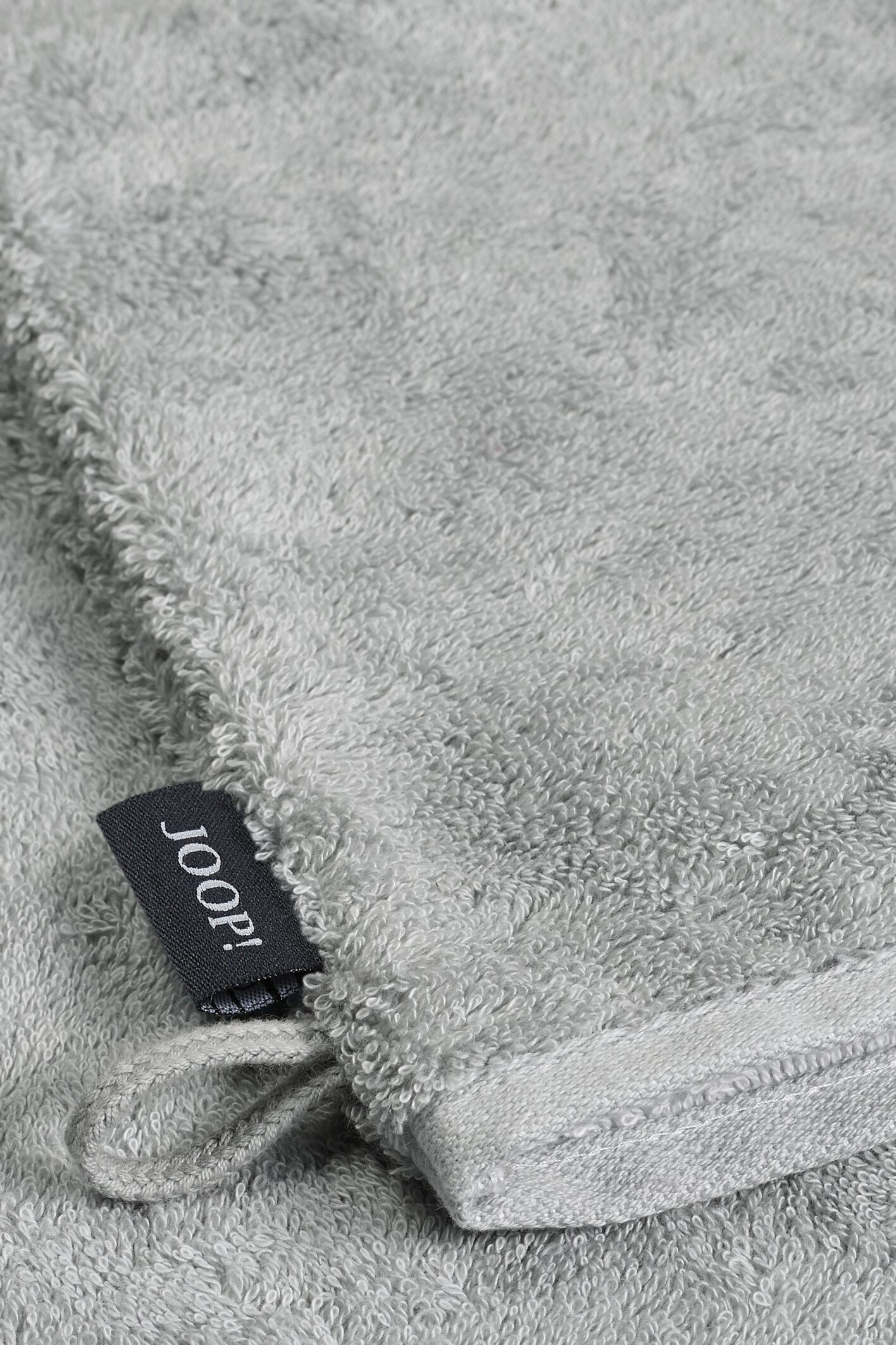 JOOP! CLASSIC DOUBLEFACE Waschhandschuh 3er-Set 16x22 cm, Silber