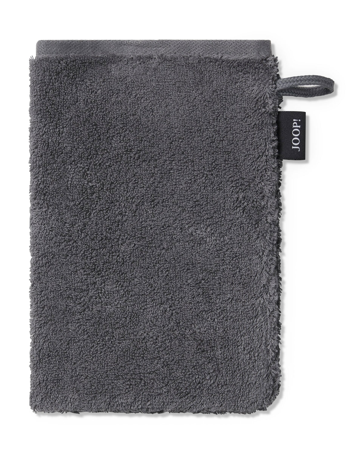 JOOP! CLASSIC DOUBLEFACE Waschhandschuh 3er-Set 16x22 cm, Anthrazit