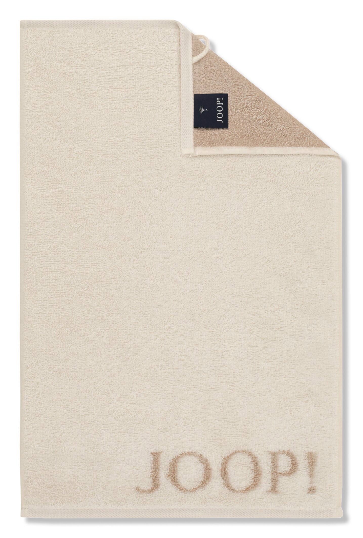 JOOP! CLASSIC DOUBLEFACE Gästetuch 3er-Set 30x50 cm, Creme
