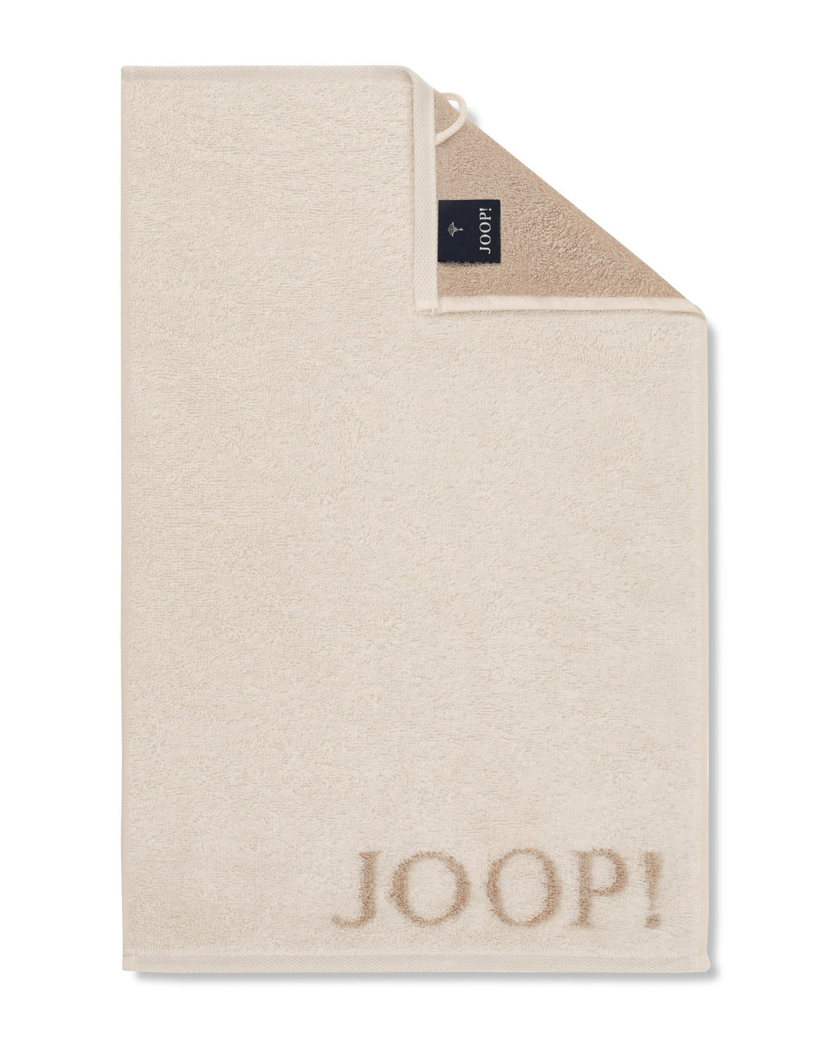 JOOP! CLASSIC DOUBLEFACE Gästetuch 3er-Set 30x50 cm, Creme