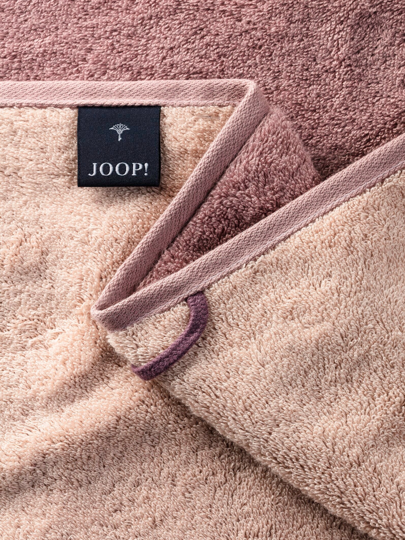 JOOP! CLASSIC DOUBLEFACE Handtuch 2er-Set 50x100 cm, Rose