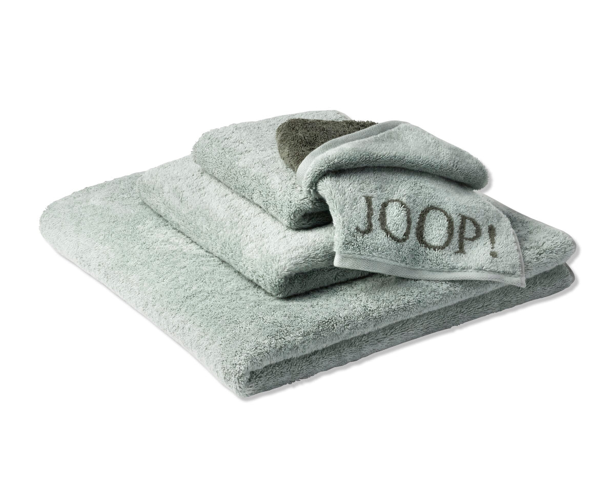 JOOP! CLASSIC DOUBLEFACE Handtuch 2er-Set 50x100 cm, Salbei