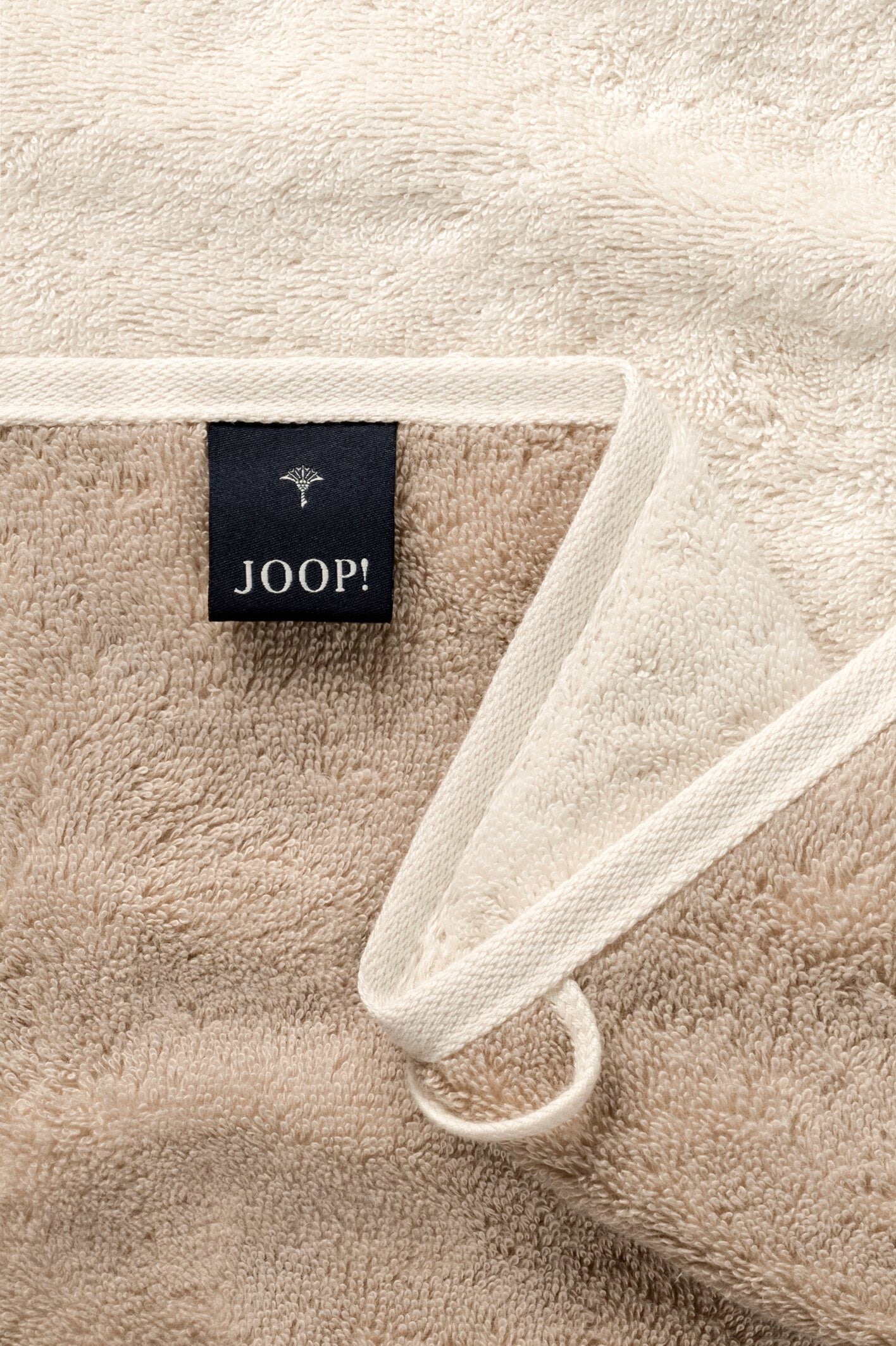 JOOP! CLASSIC DOUBLEFACE Handtuch 2er-Set 50x100 cm, Creme