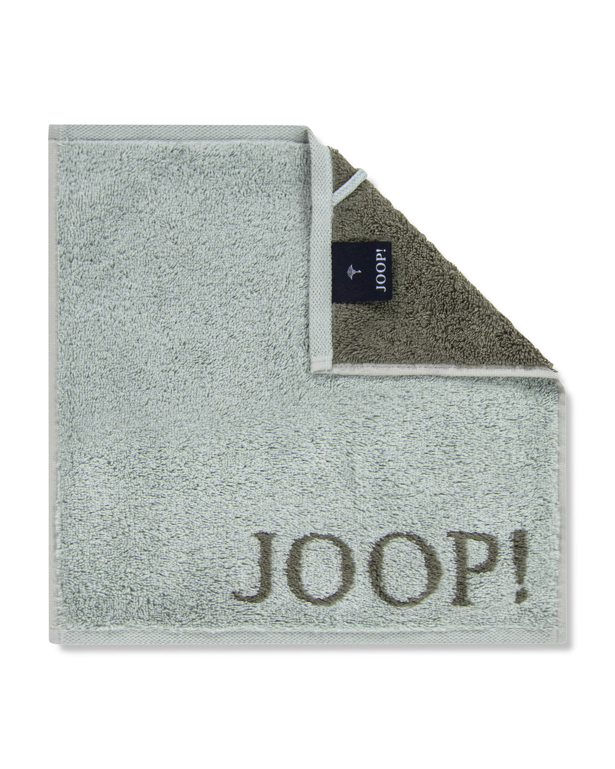 JOOP! CLASSIC DOUBLEFACE Seifentuch 3er-Set 30x30 cm, Salbei