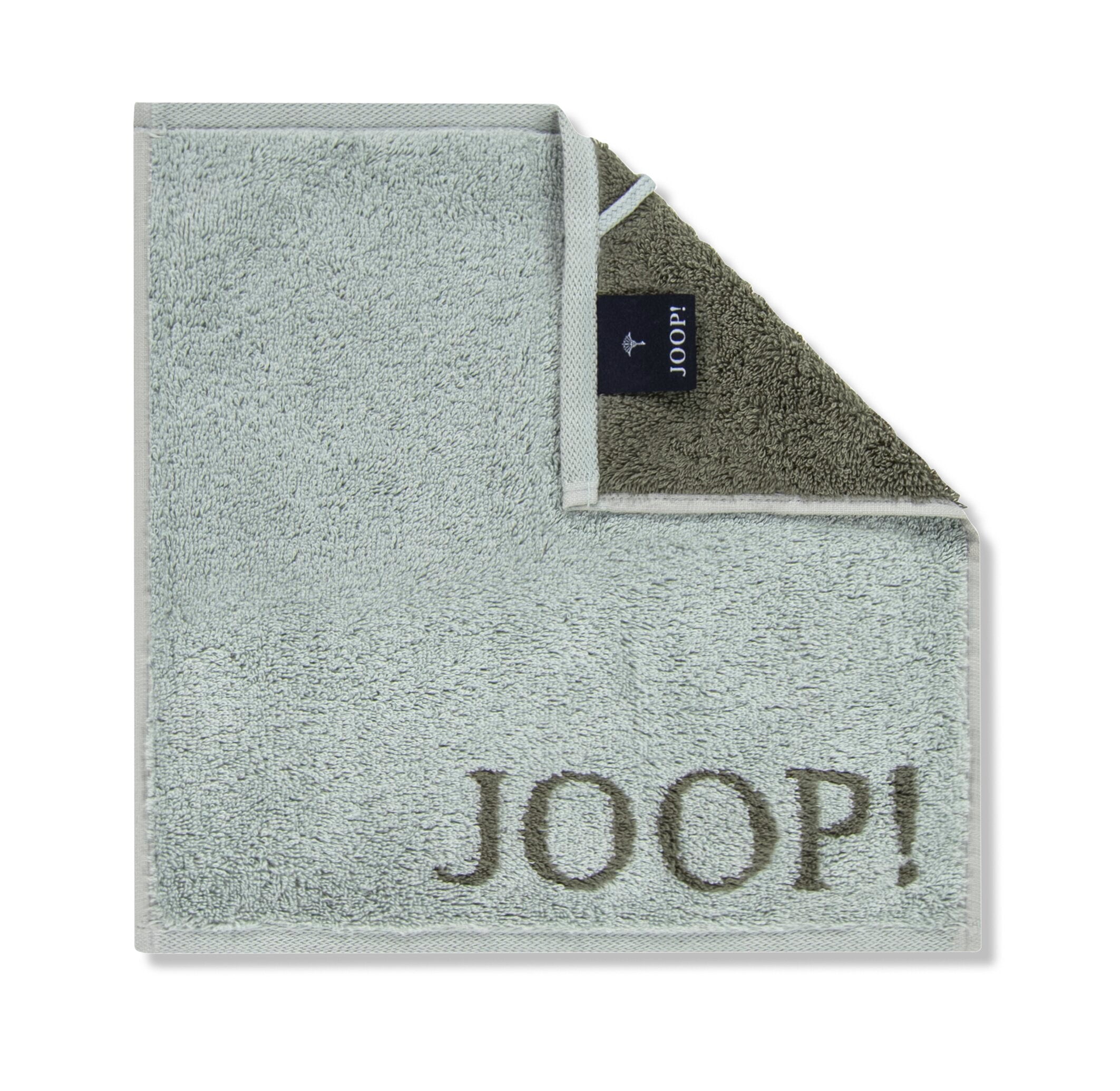 JOOP! CLASSIC DOUBLEFACE Seifentuch 3er-Set 30x30 cm, Salbei